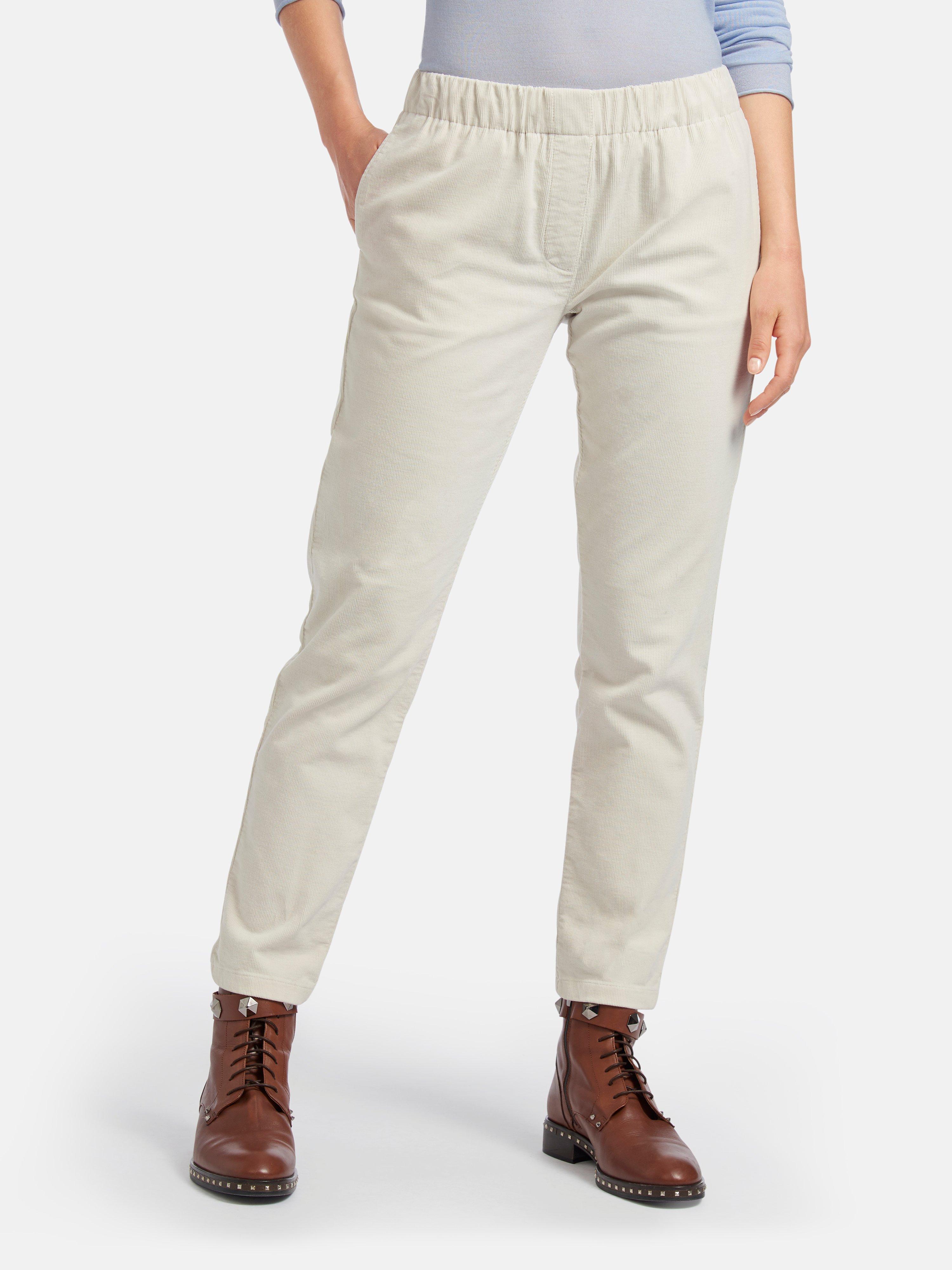 Peter Hahn - Le pantalon longueur chevilles coupe Cornelia