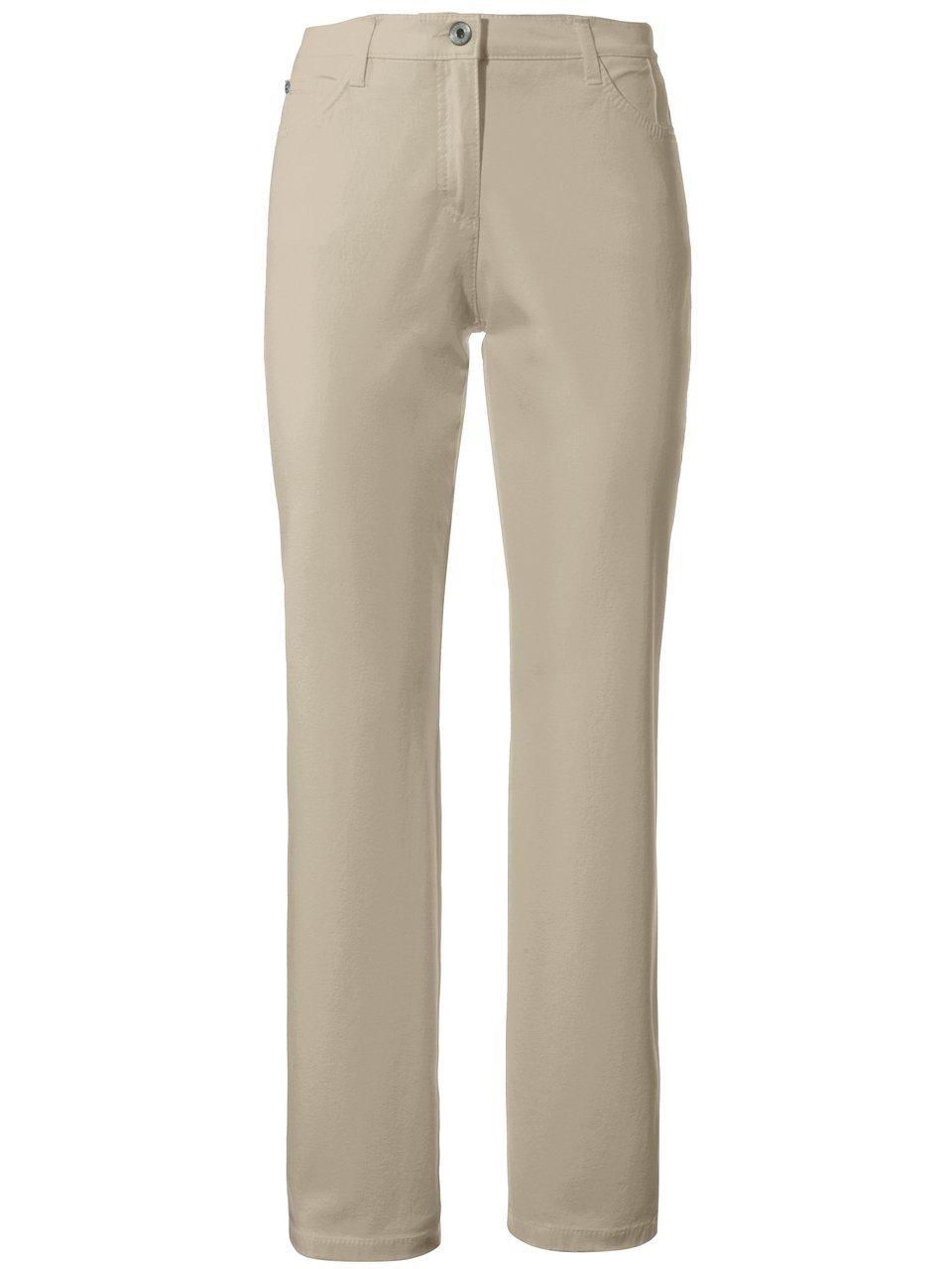 Feminine fit-broek model Nicola Pima Cotton Van Brax Feel Good beige