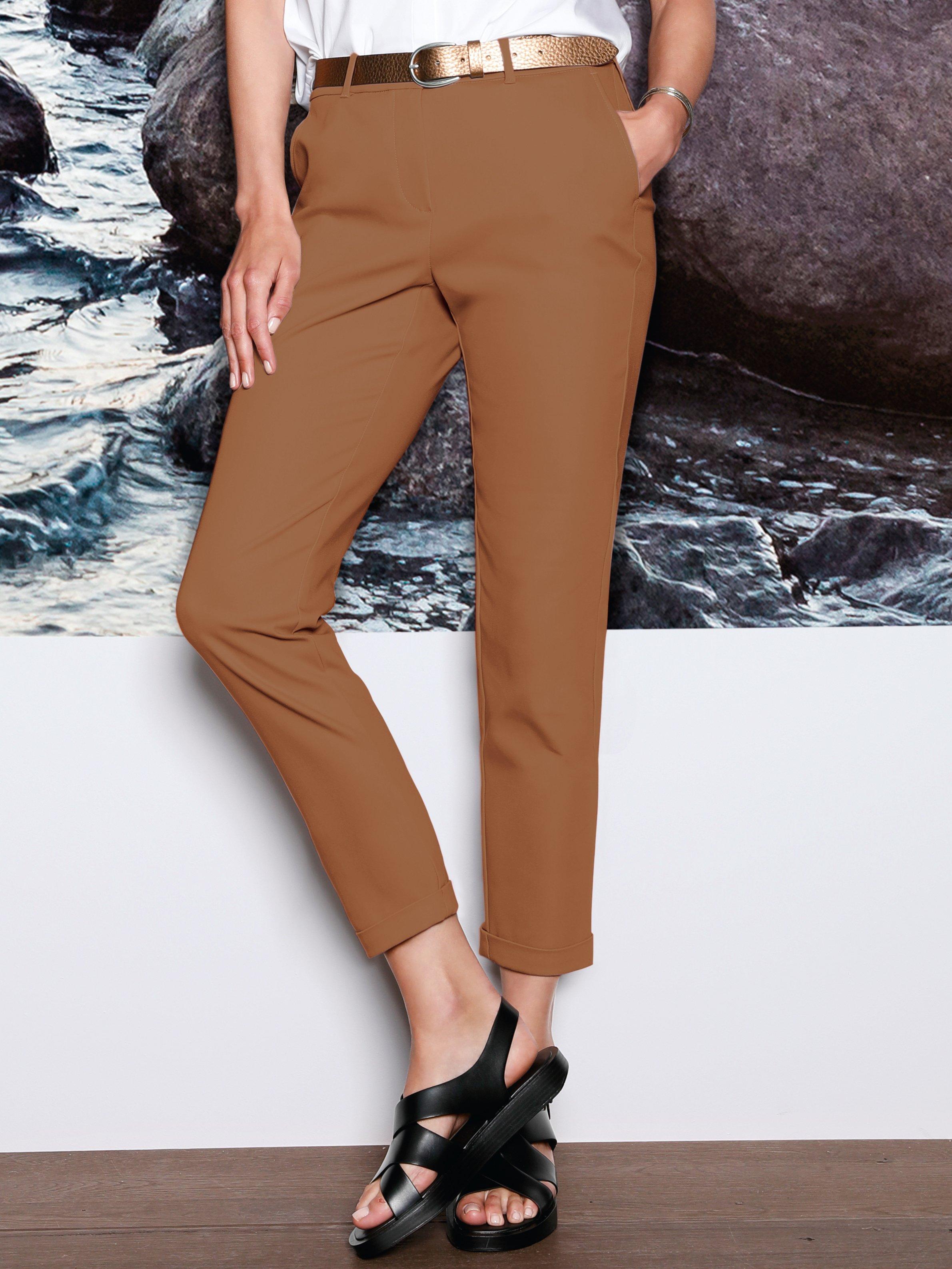 Peter Hahn - Knöchellange Slim Fit-Hose