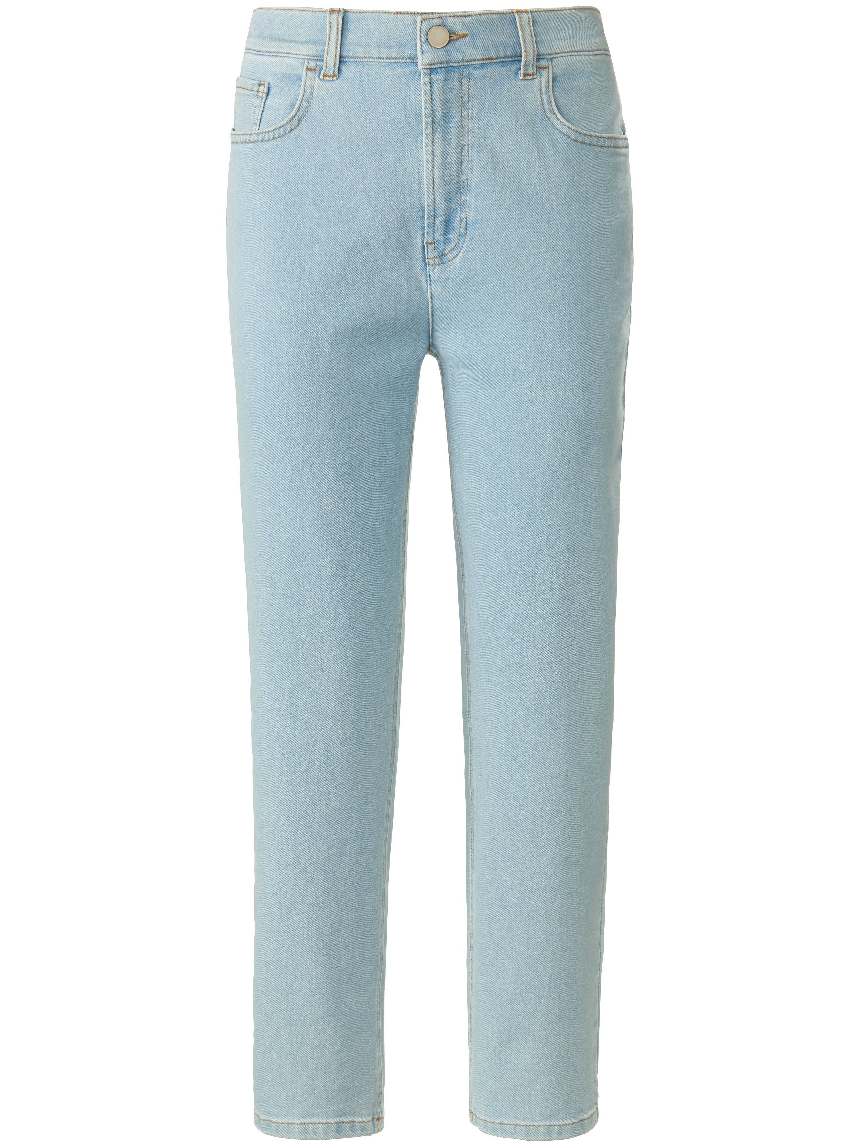 Enkellange jeans moderne, toelopende pasvorm Van DAY.LIKE denim