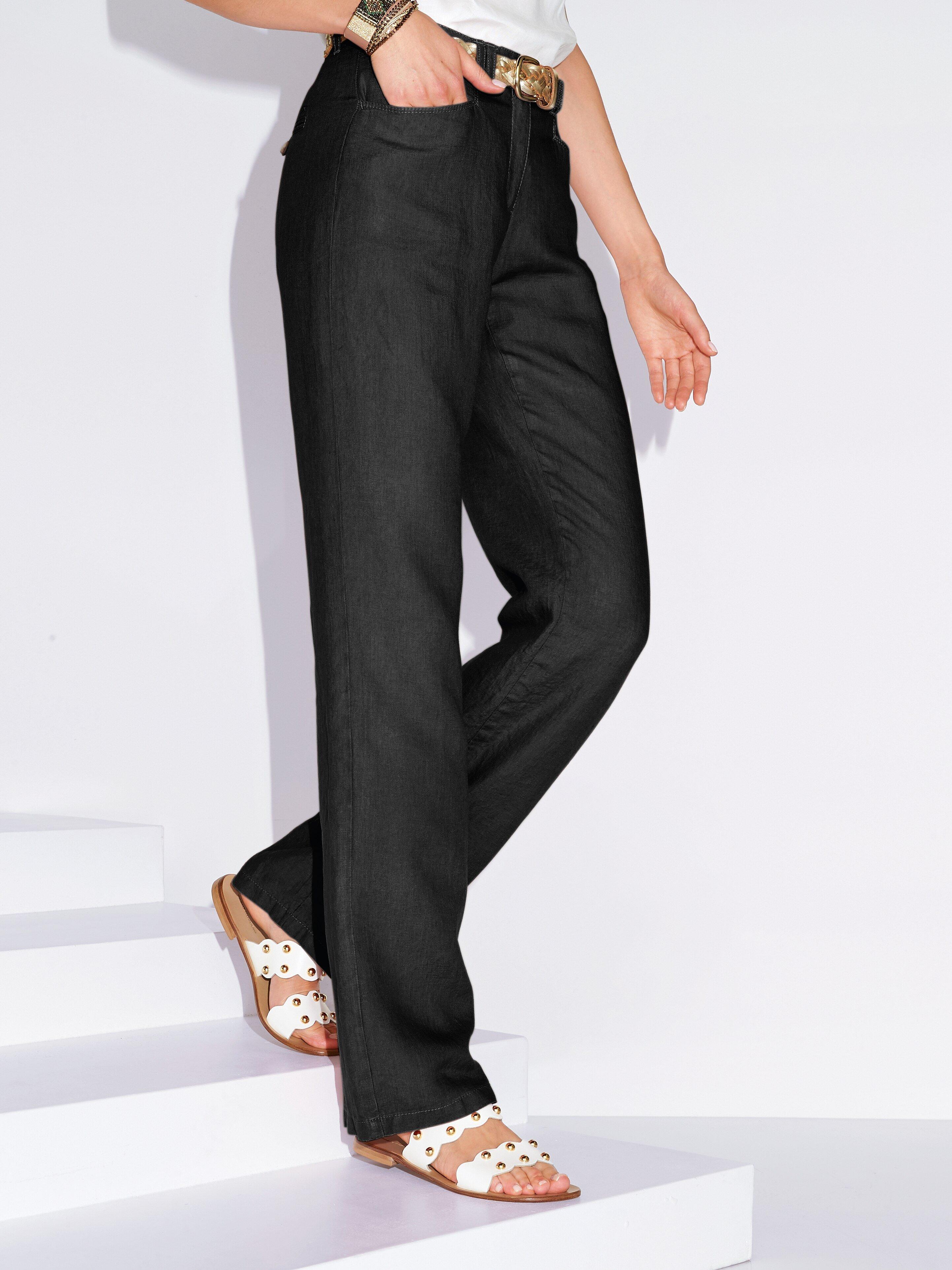 Brax Feel Good - Le pantalon Feminine Fit en pur lin modèle Farina