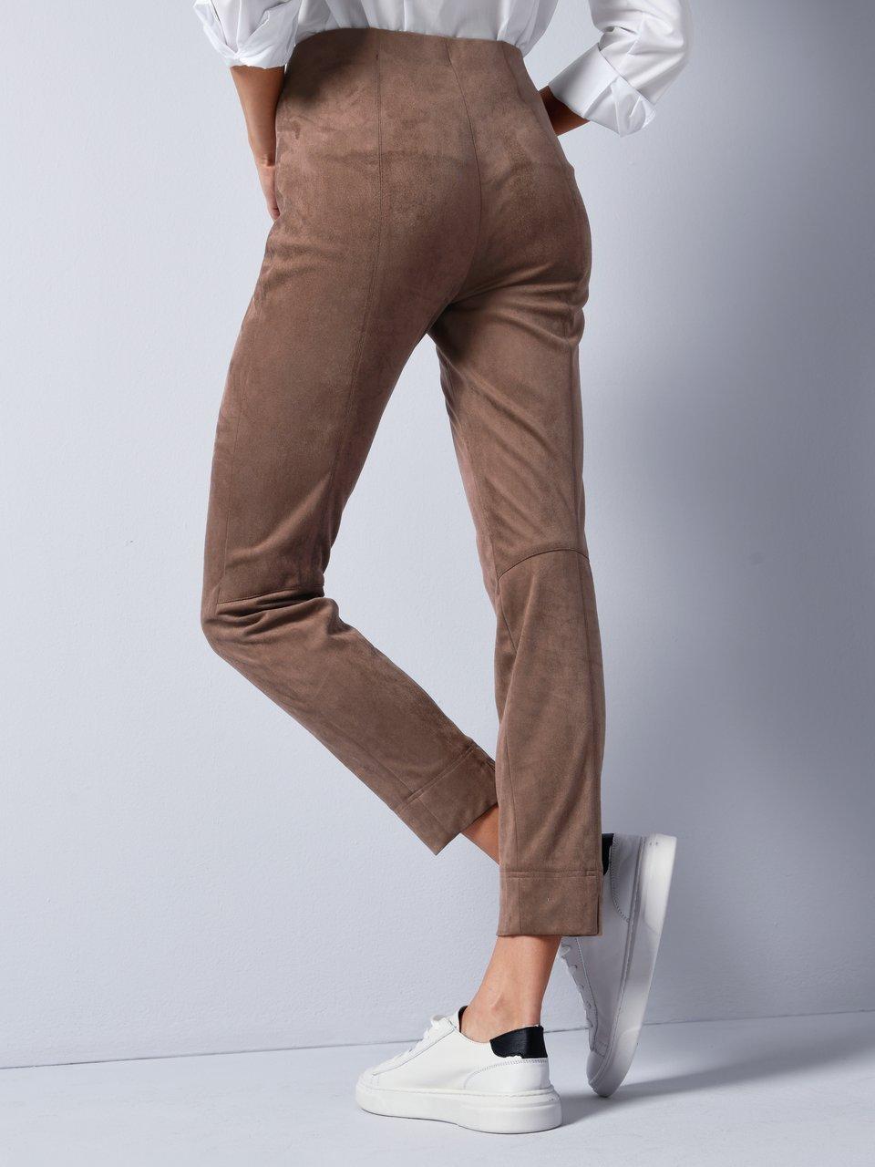 Raffaello Rossi - Broek model Penny van imitatiesuèdeleer - noga