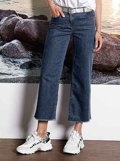 DAY.LIKE - 7/8-jeans-culottebuks med elastisk linning