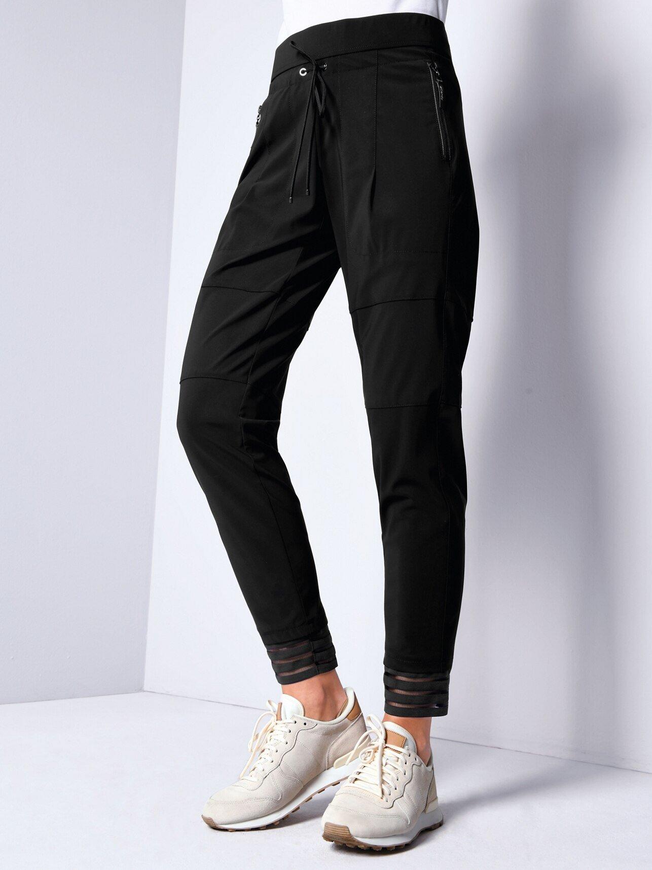 Raffaello Rossi - Enkellange broek model Candy Future - zwart