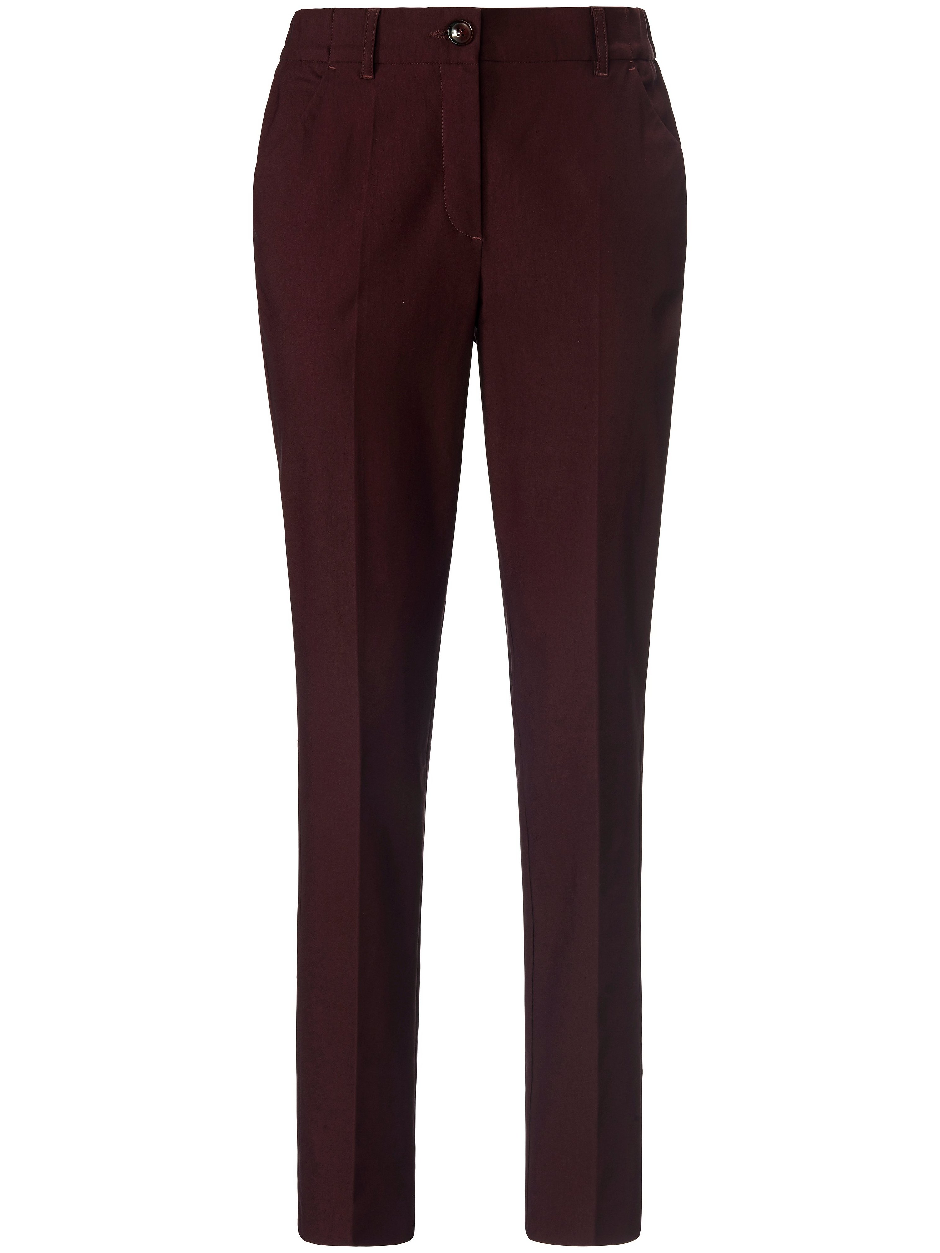 Le pantalon coupe Barbara  mayfair by Peter Hahn rouge taille 38