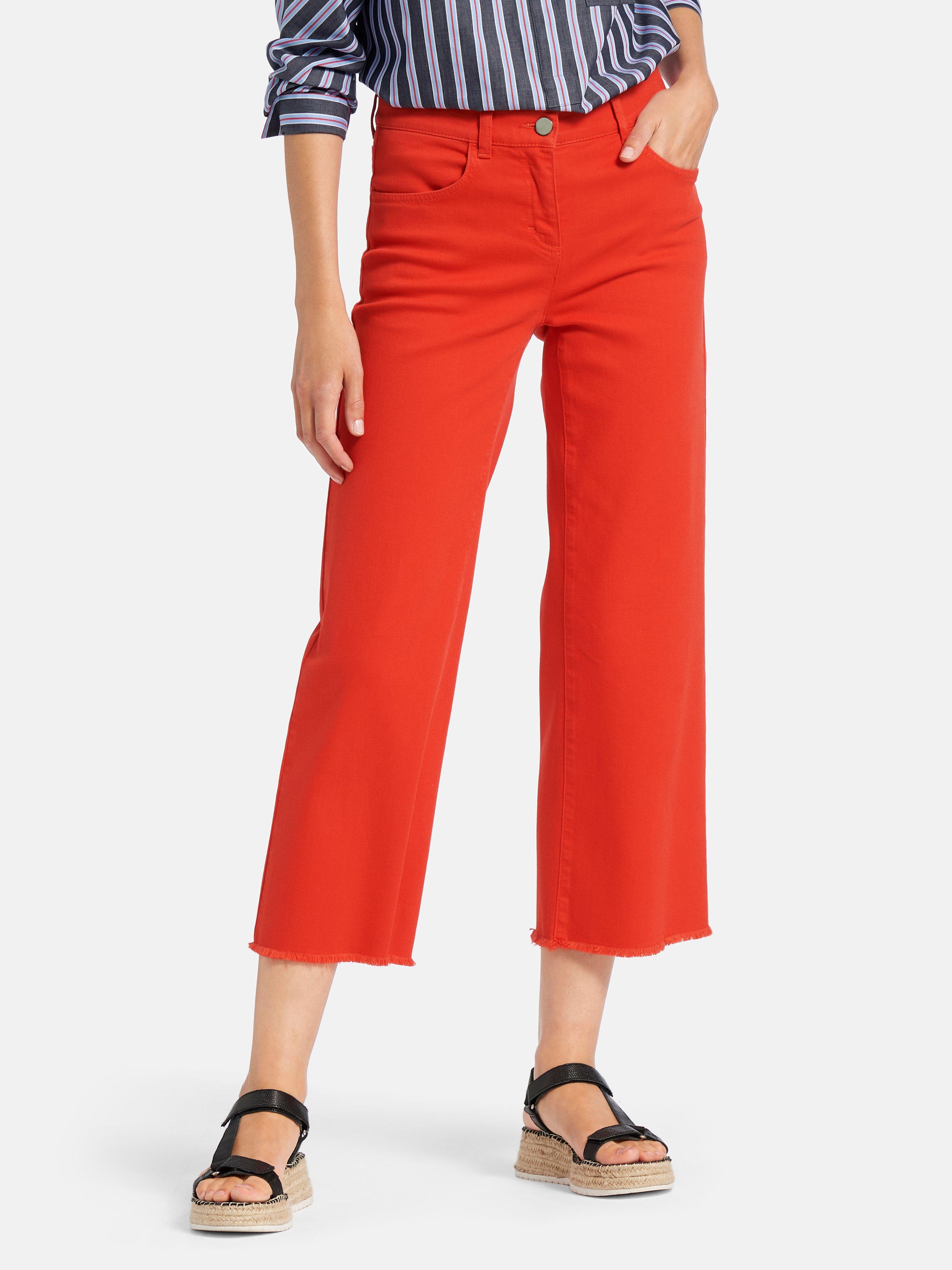 DAY.LIKE - La jupe-culotte en jean 7/8 à jambes larges