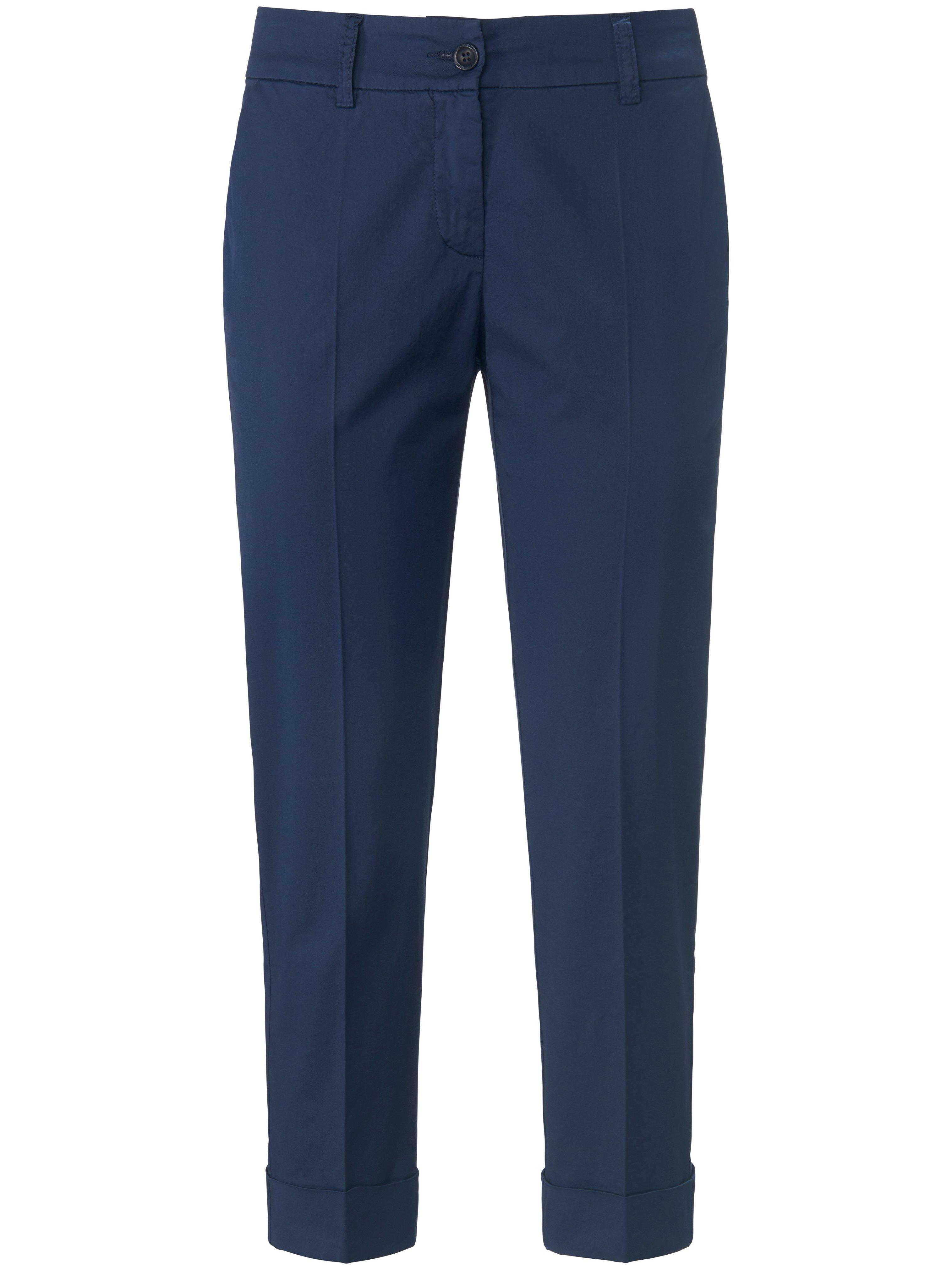 7/8-broek model Dora in chino-stijl Van Raffaello Rossi blauw