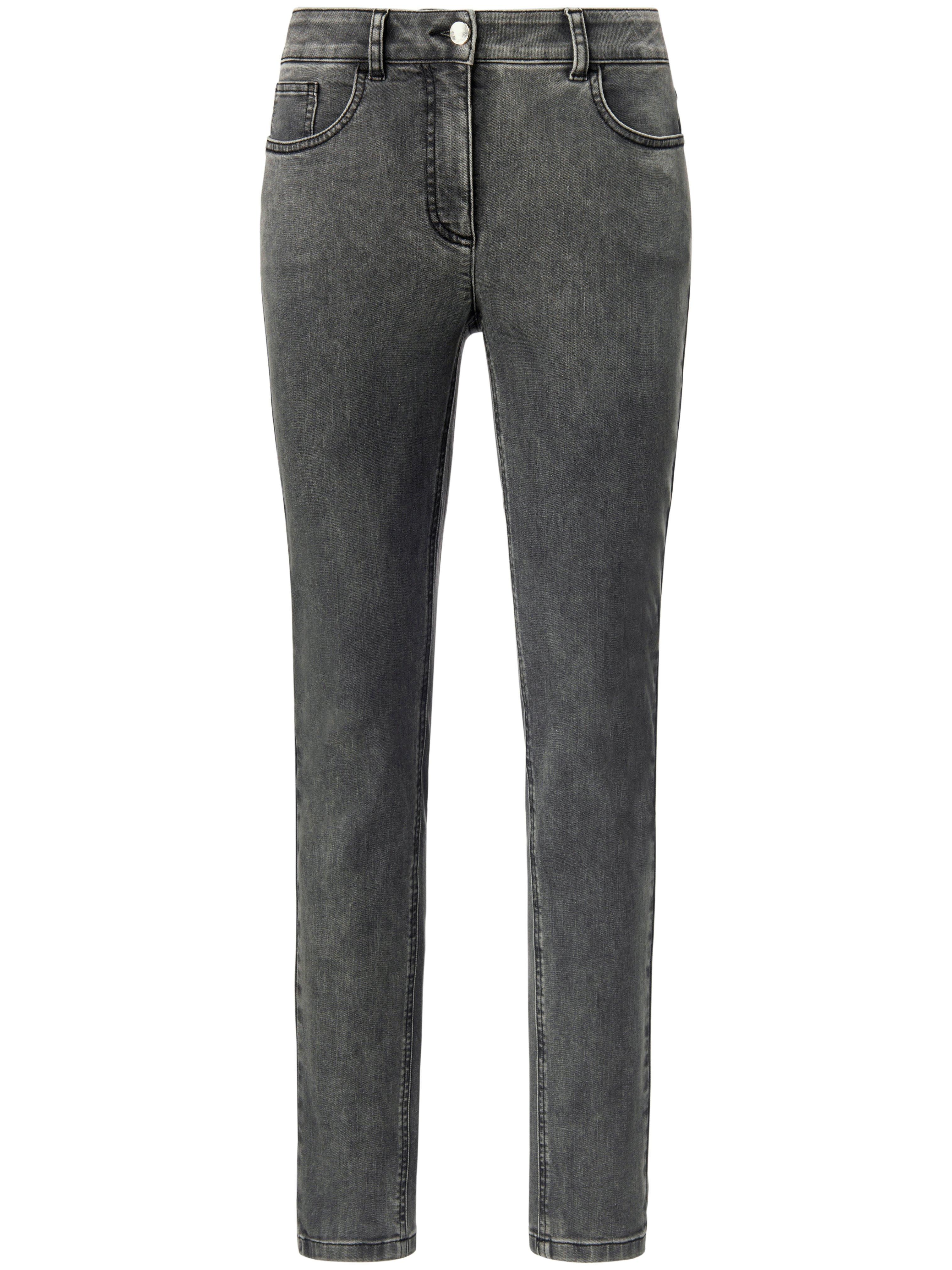 Jeans in smal five-pocketsmodel Van MYBC grijs