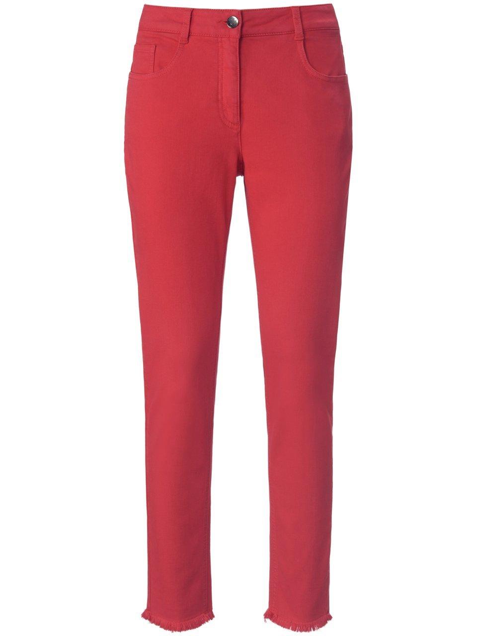 MYBC Jeans in smal 5-pocketsmodel Van  rood