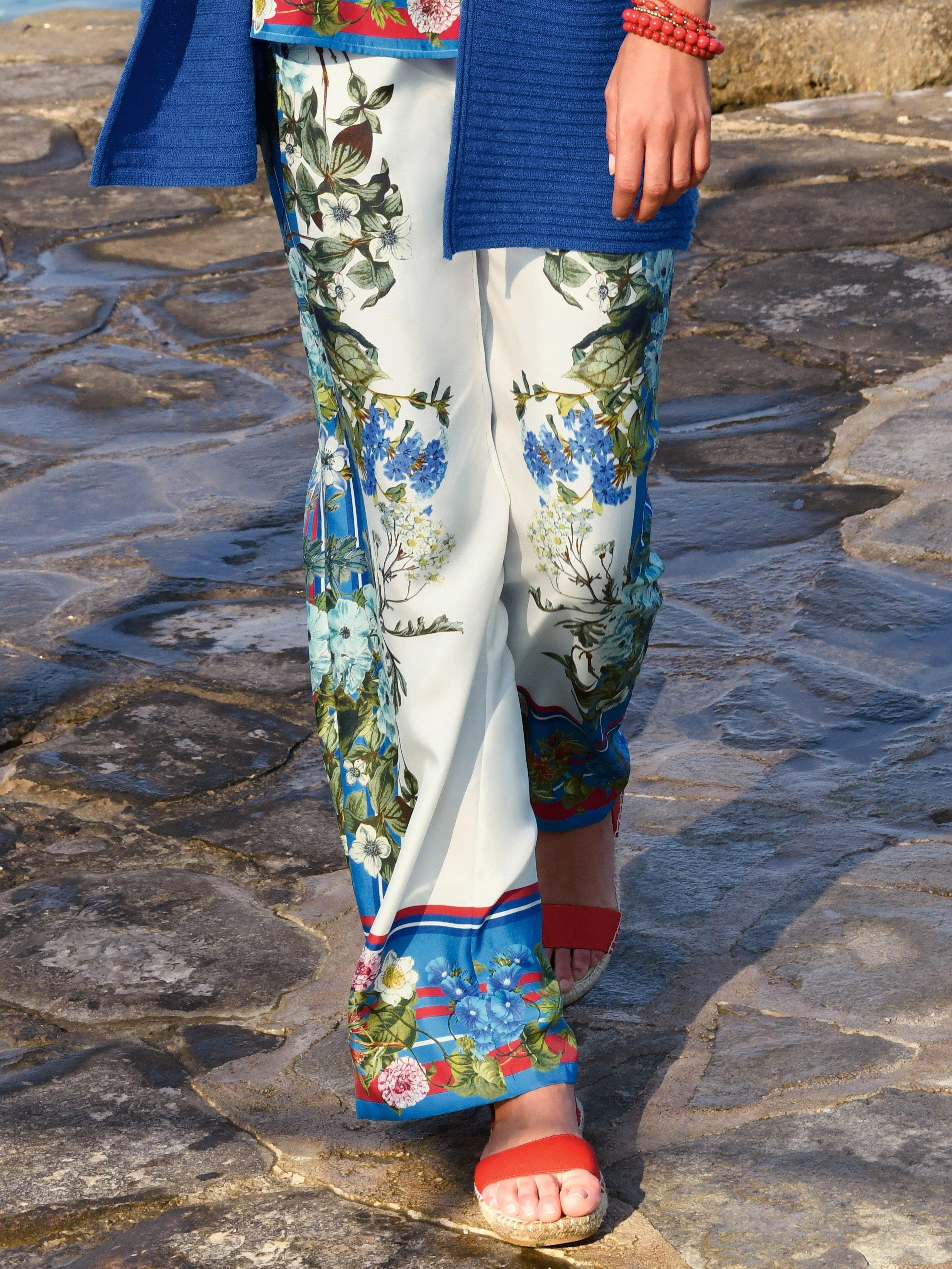 Laura Biagiotti Donna - Broek van 100% zijde