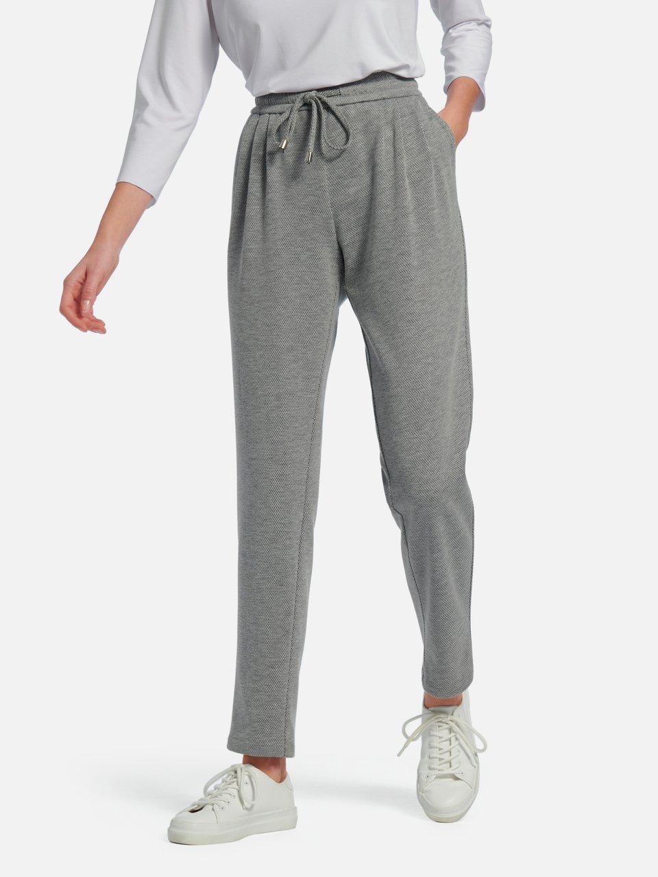 MYBC - Broek in jogg-pant-stijl - lichtgrijs/grijs