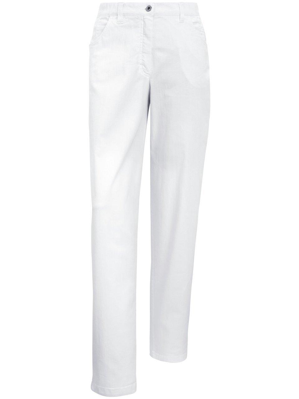 Jeans Modell Babsie Straight Leg KjBrand weiss günstig online kaufen