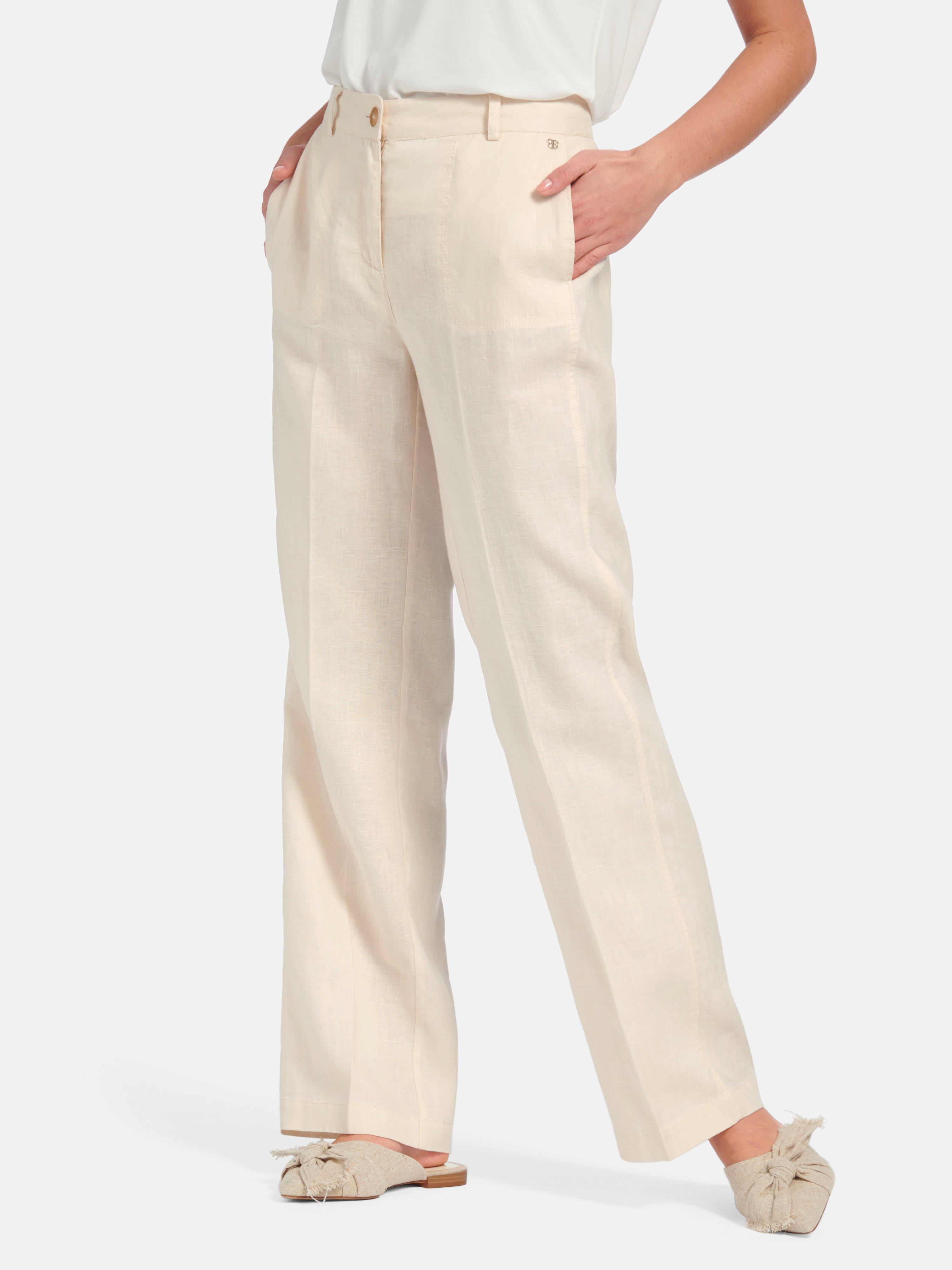 Basler - Le pantalon 100% lin modèle Bea