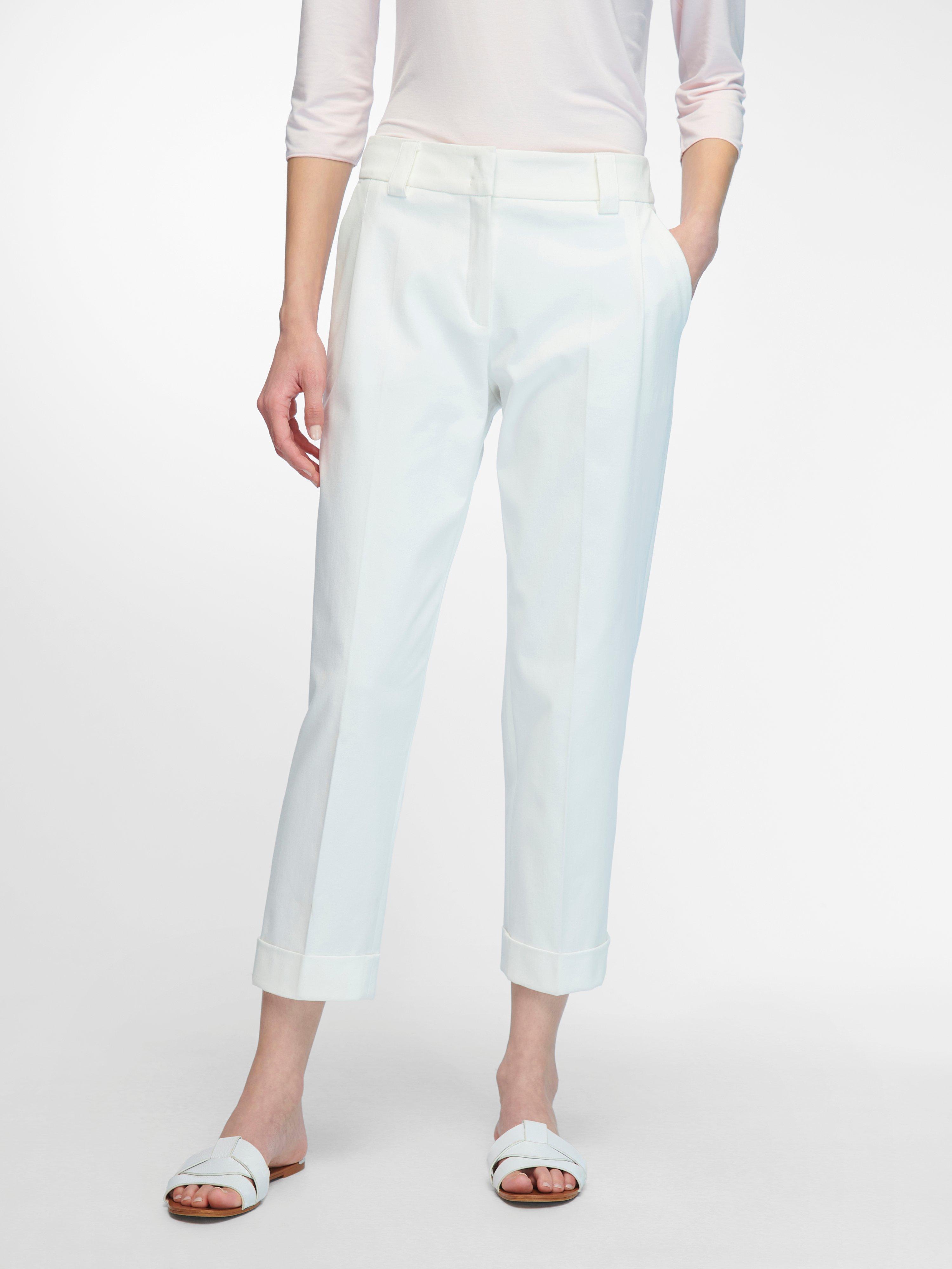 Fadenmeister Berlin - Le pantalon 7/8 en con­fortable coton stretch