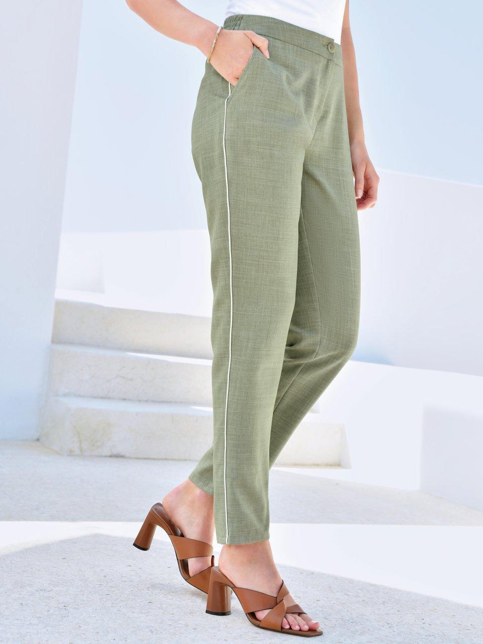 mayfair by Peter Hahn - Le pantalon aspect lin