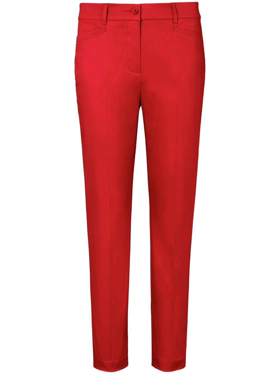 Broek model Barbara Van Peter Hahn rood