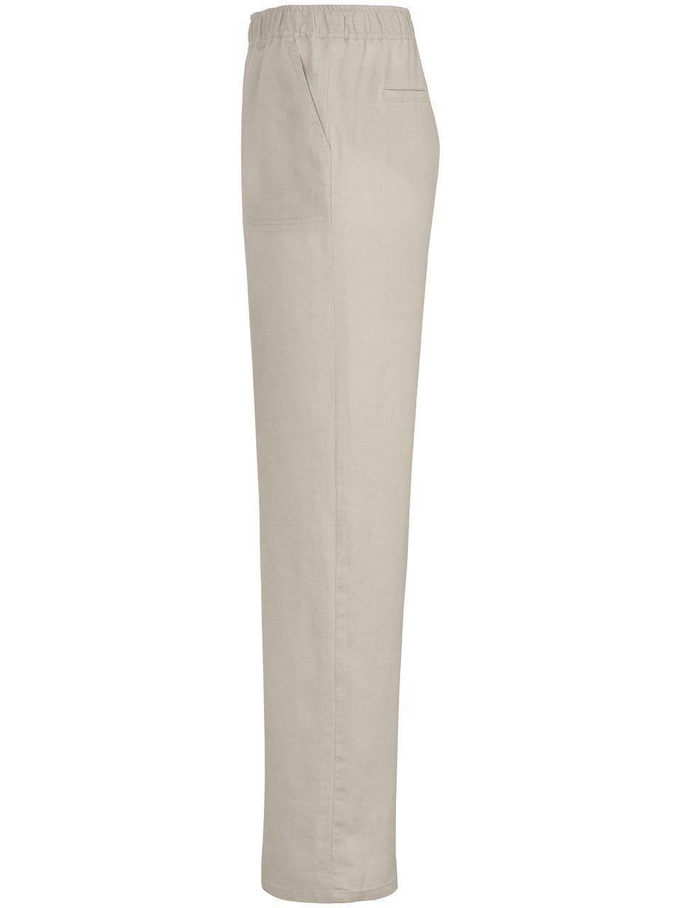 Thumbnail - Schlupf-Hose aus 100% Leinen Peter Hahn beige