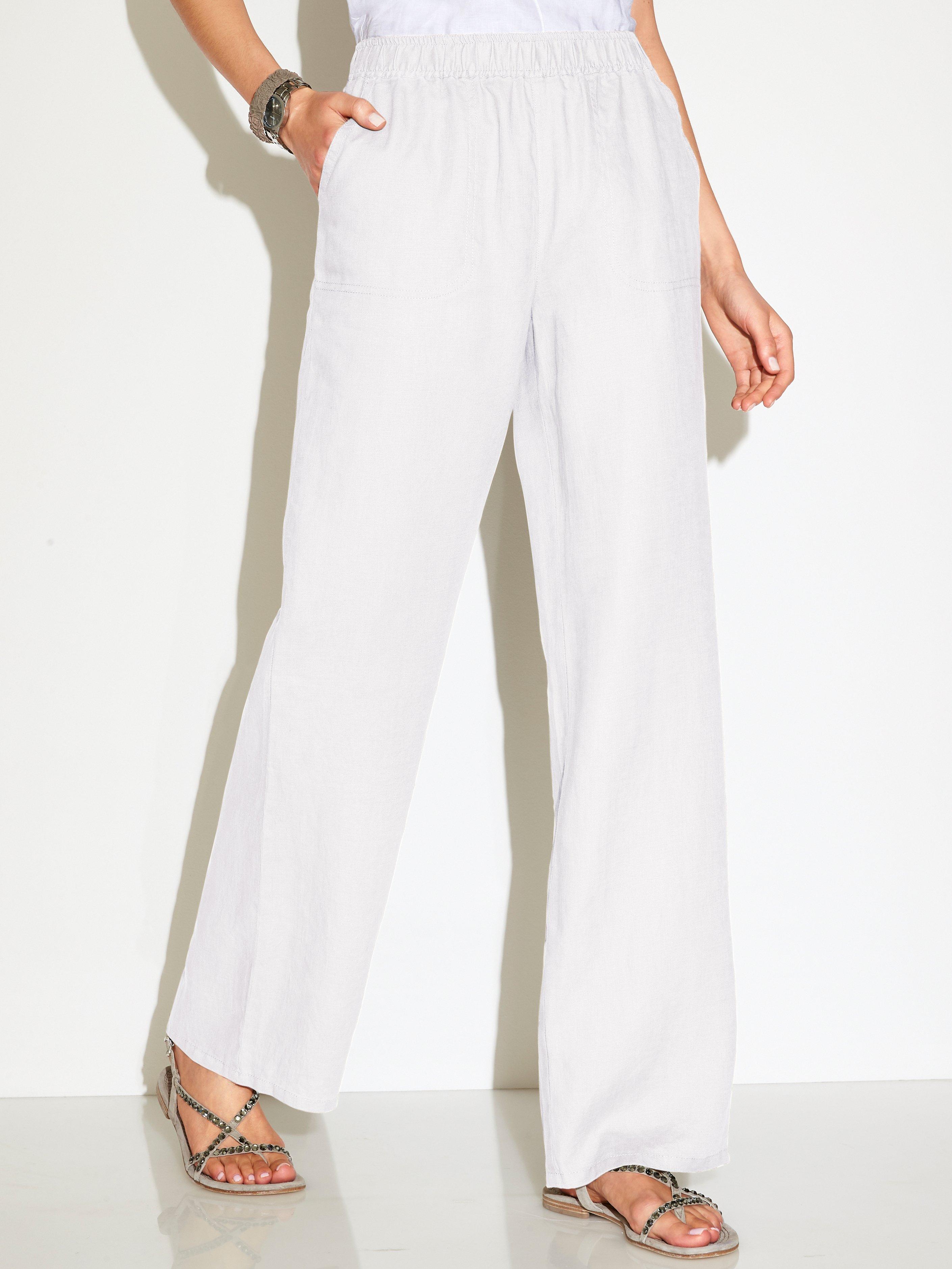 Peter Hahn - Schlupf-Hose aus 100% Leinen