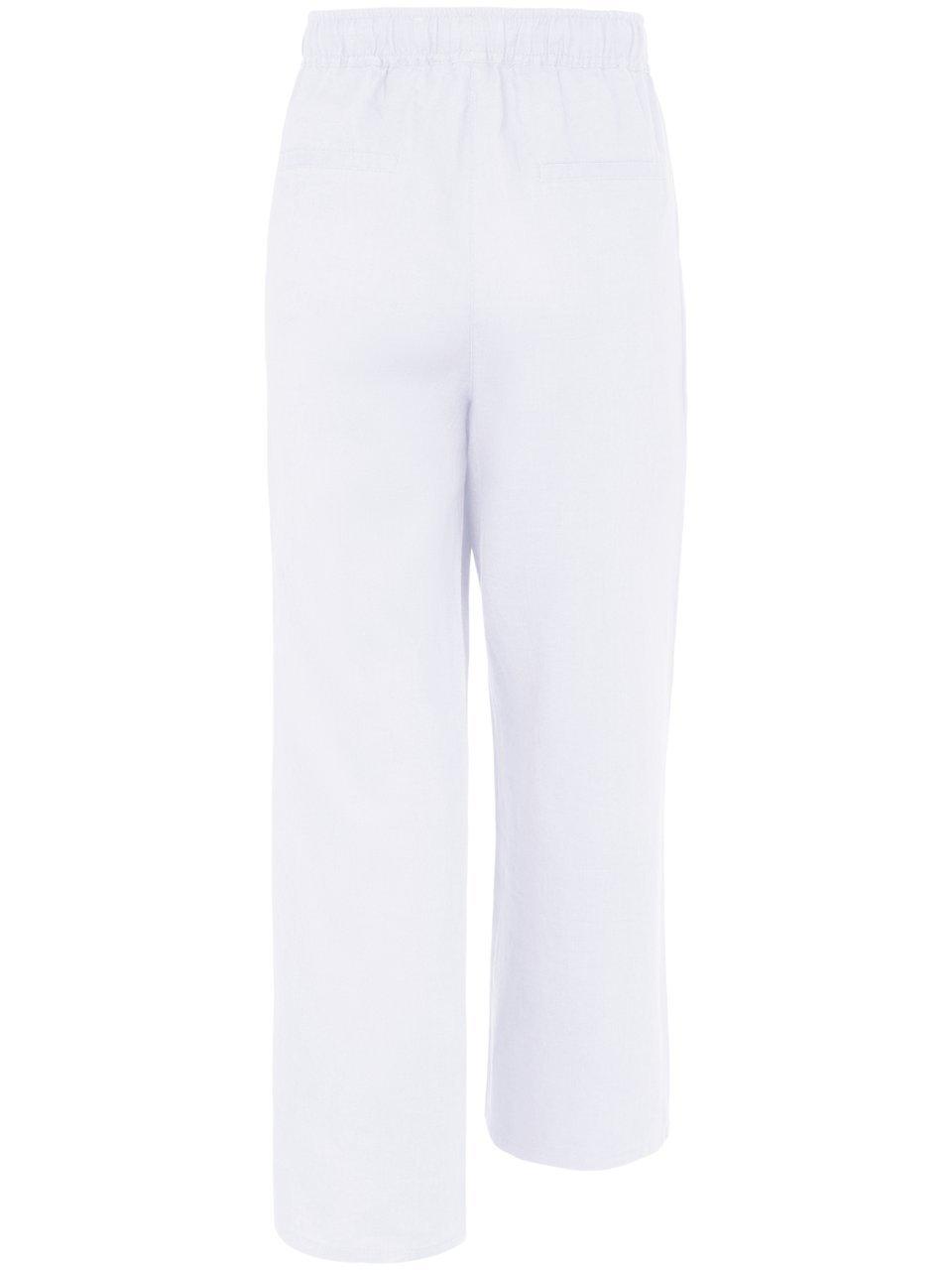 Thumbnail - 7/8-Schlupf-Hose aus 100% Leinen Peter Hahn weiss