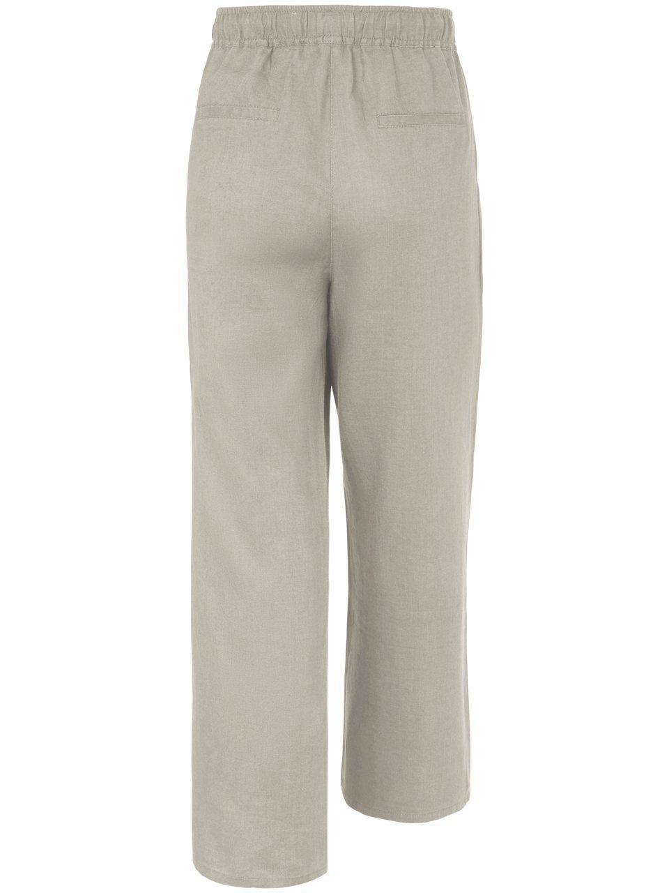 Thumbnail - 7/8-Schlupf-Hose aus 100% Leinen Peter Hahn beige