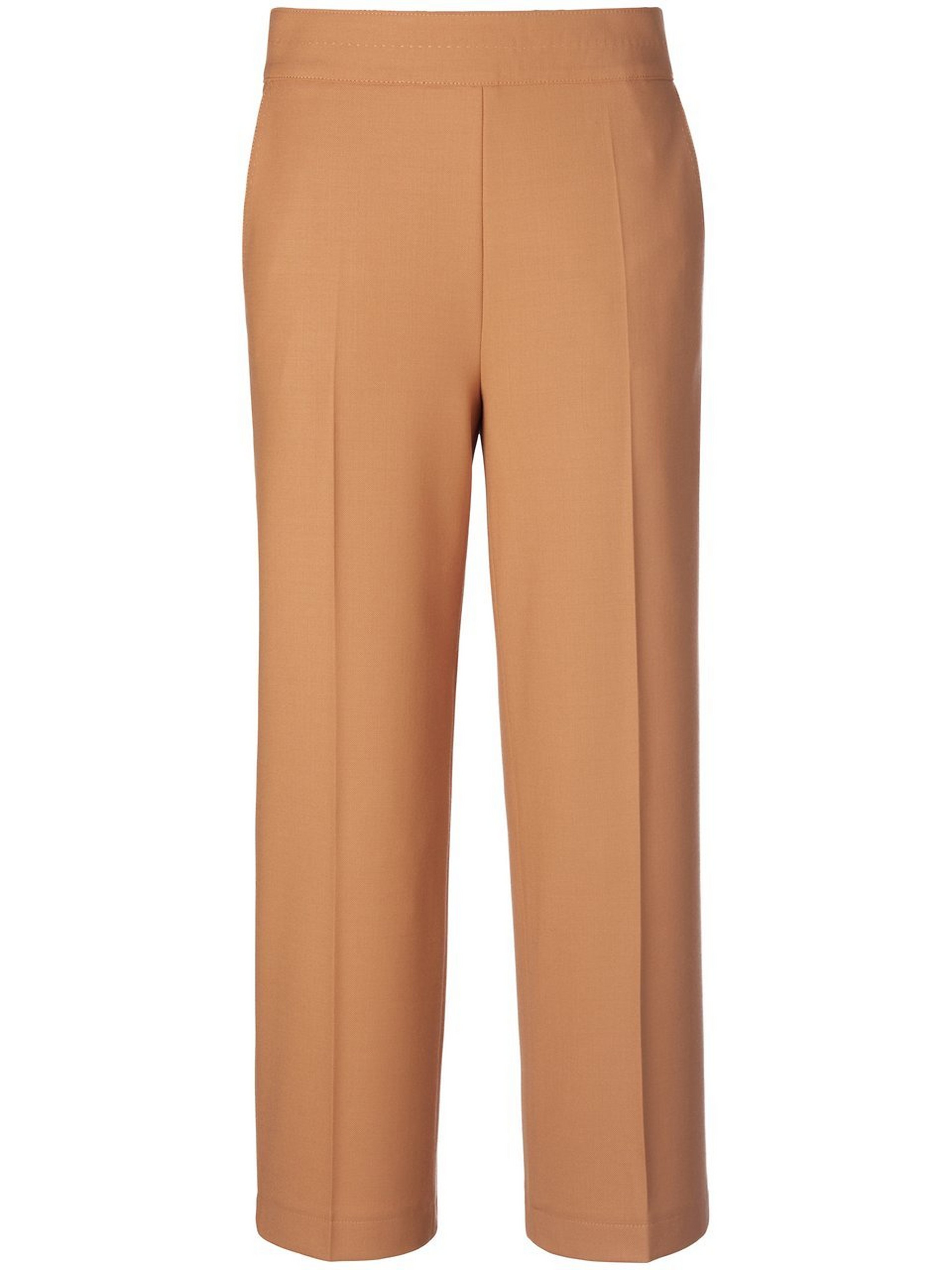 Le pantalon laine extensible  BASLER marron taille 48