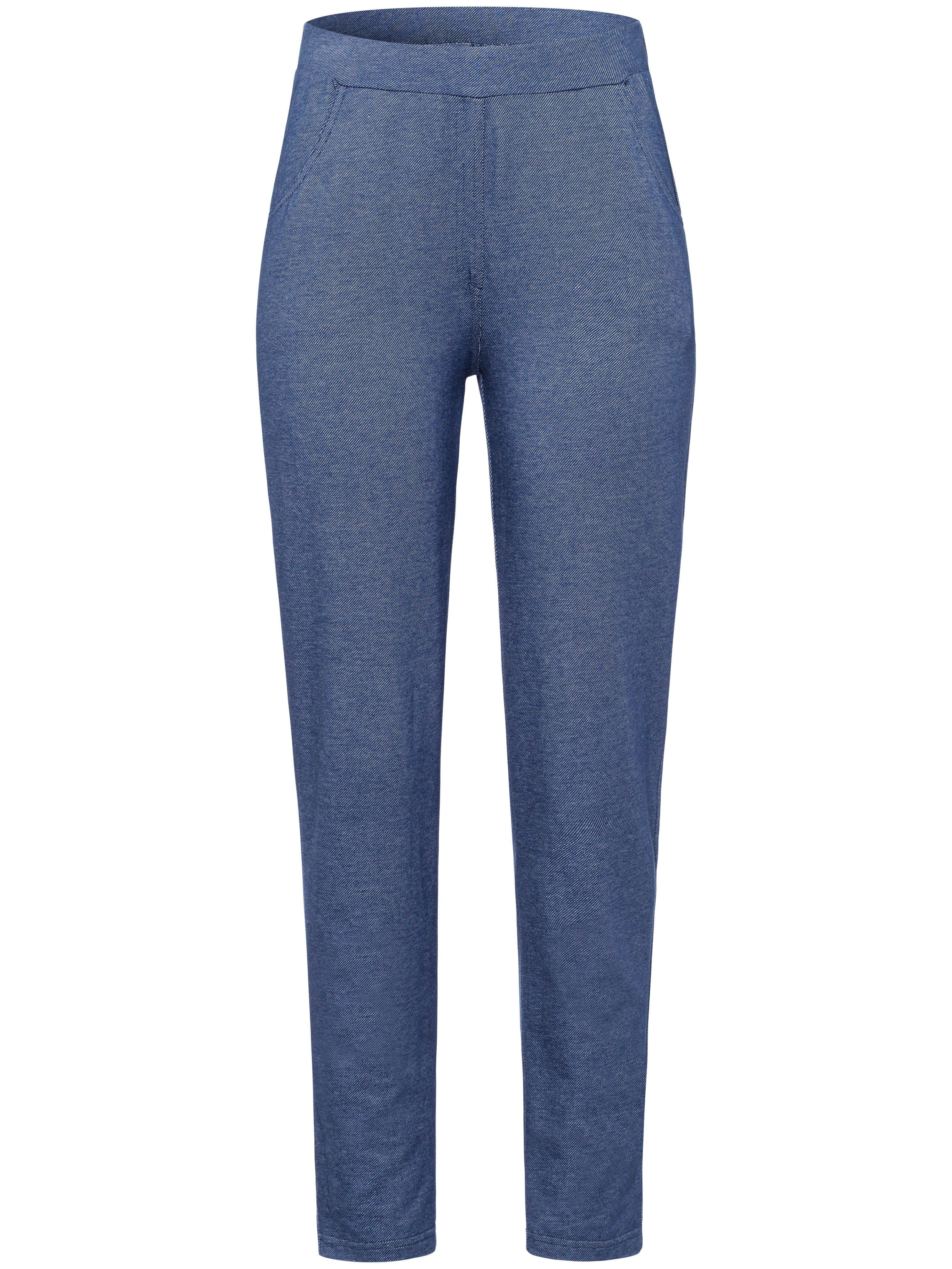 Leggings Rie in Denim-Optik Green Cotton denim günstig online kaufen