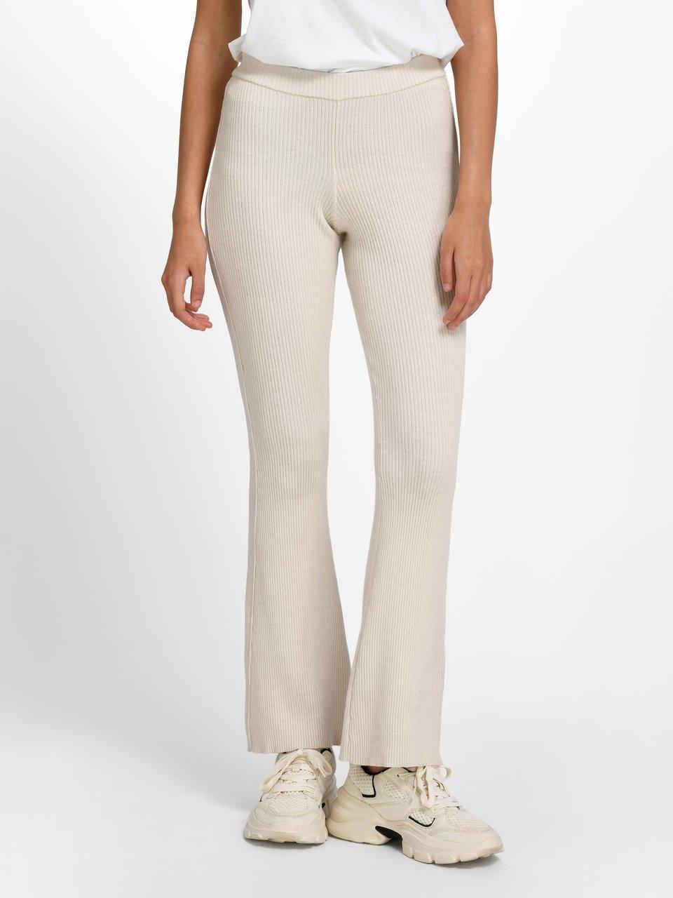 Le Pantalon Maille flared pants