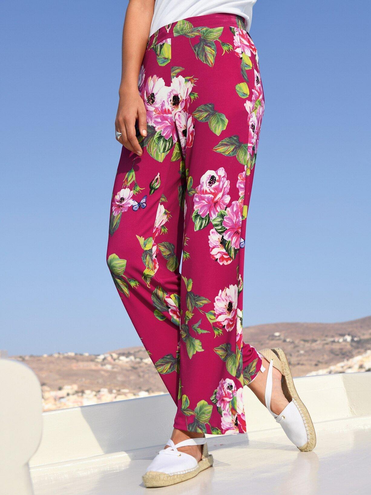 Margittes - Pull-on jersey trousers 