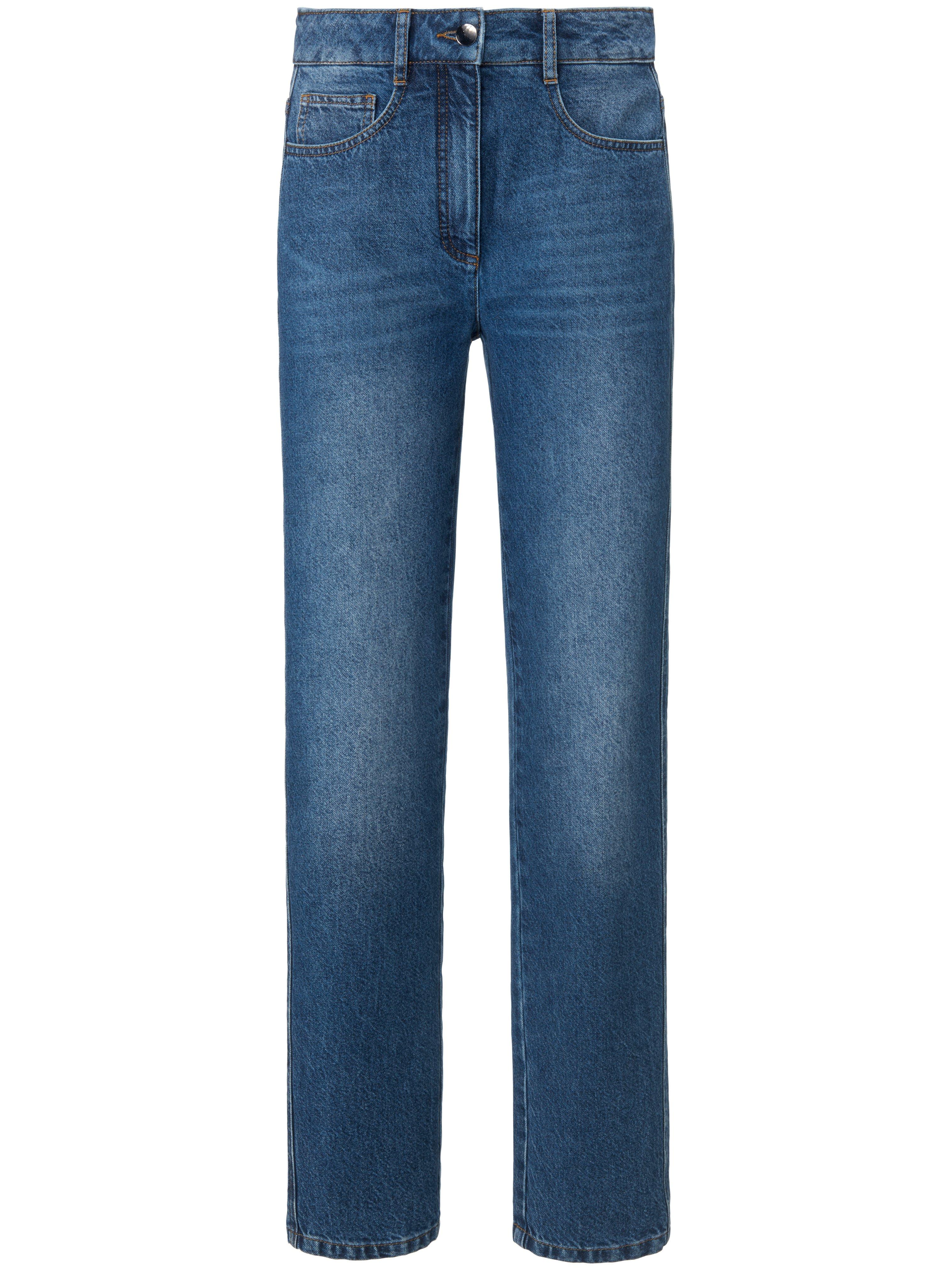 Jeans 100% katoen in 5-pocketsmodel Van MYBC denim