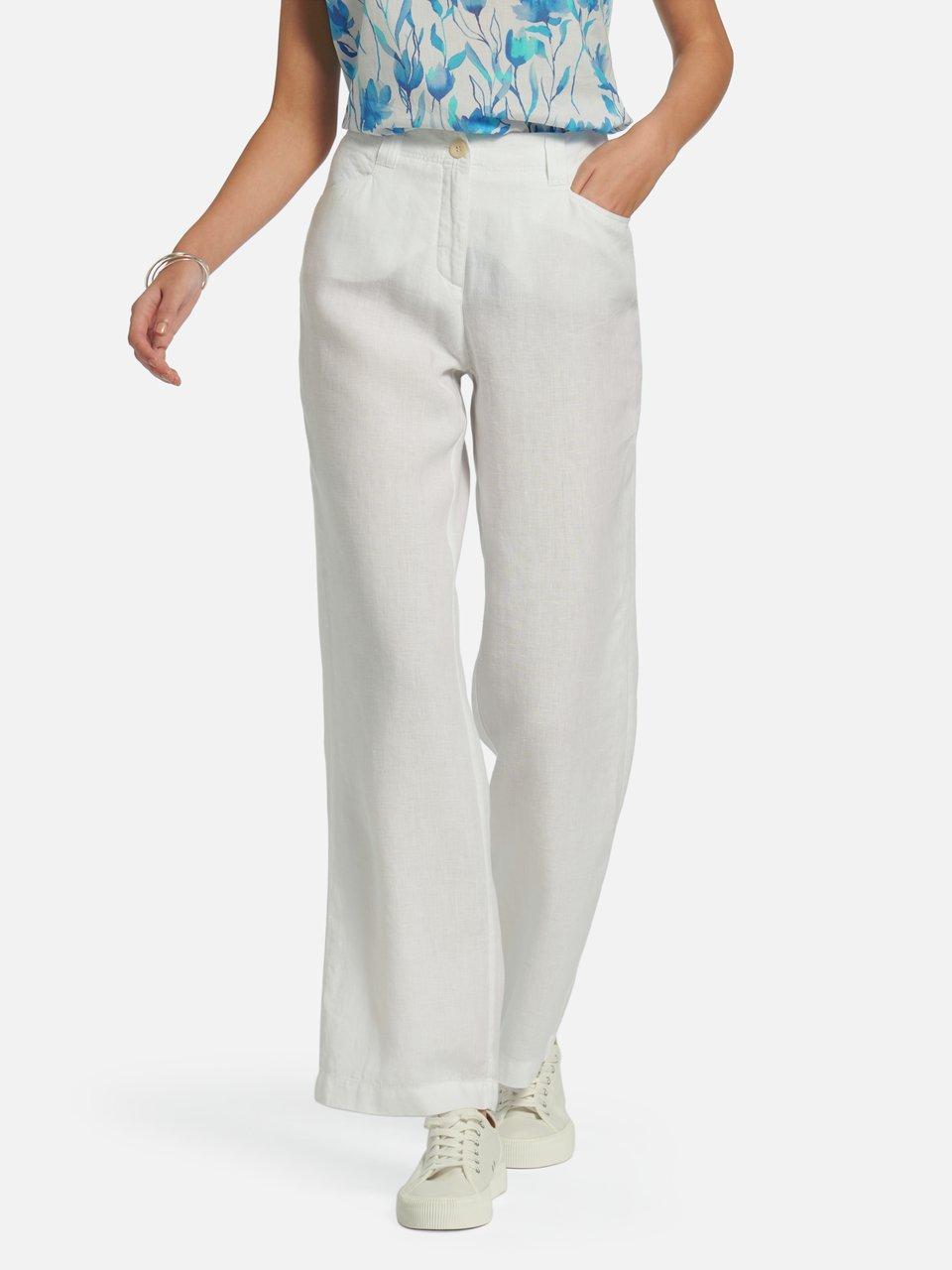 PETER HAHN PURE EDITION - Hose aus 100% Leinen