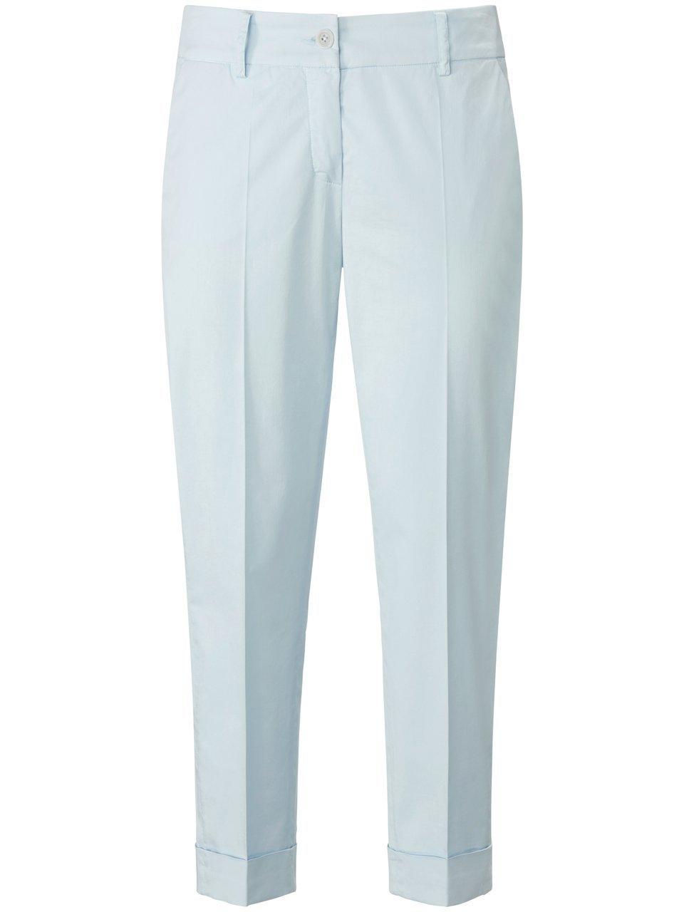 7/8-broek model Dora in chino-stijl Van Raffaello Rossi blauw