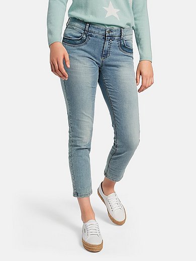Glücksmoment - Ankellange jeans model Grace