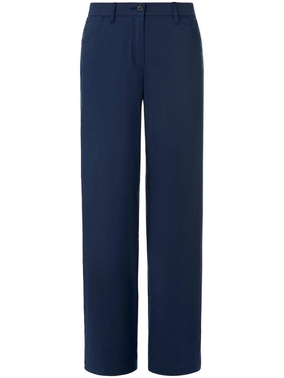 Broek model Babsie normale taillehoogte Van KjBrand blauw