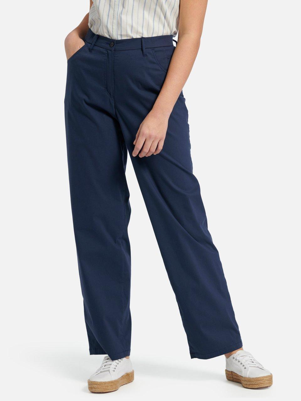 KjBrand - Broek model Babsie met normale taillehoogte - marine