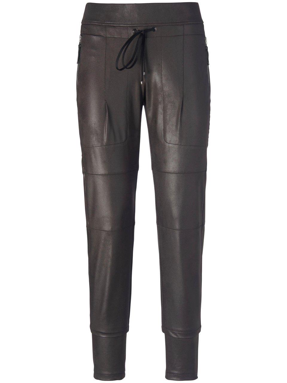 Raffaello Rossi Jersey broek model Candy Van bruin