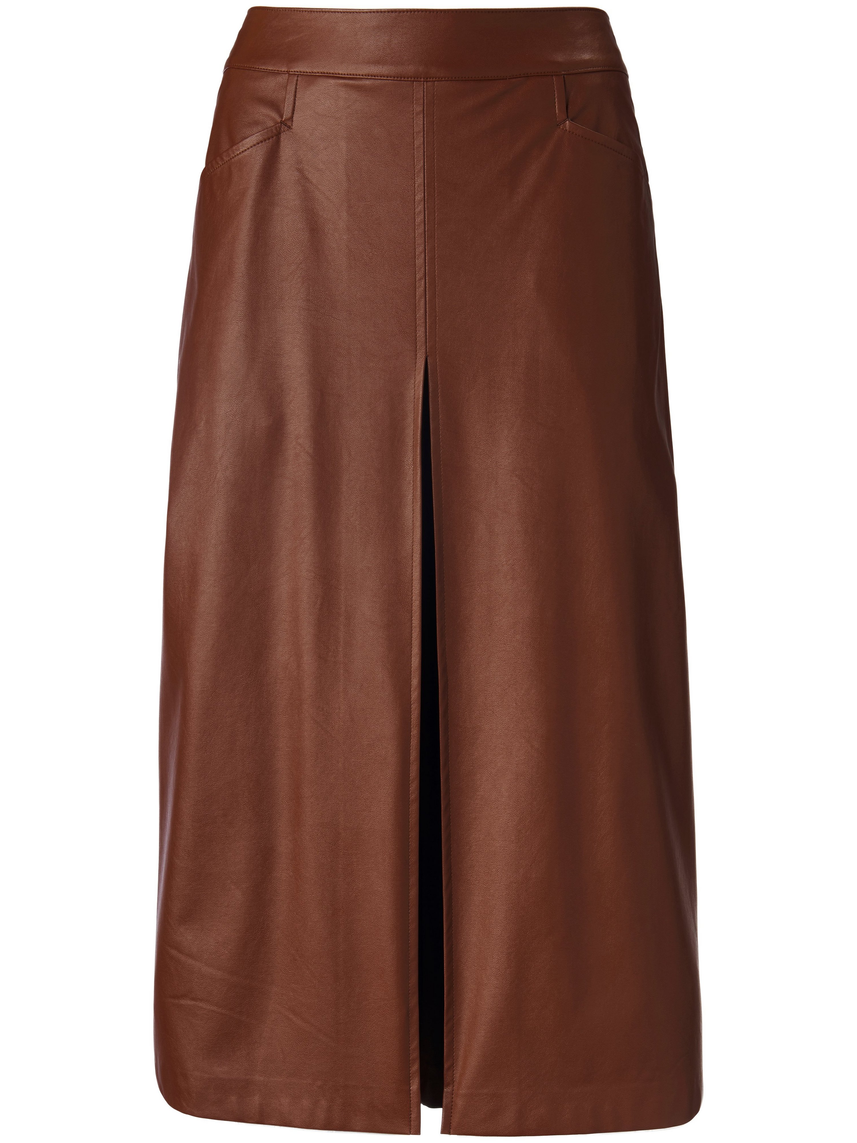 La jupe-culotte zippée au dos  portray berlin marron