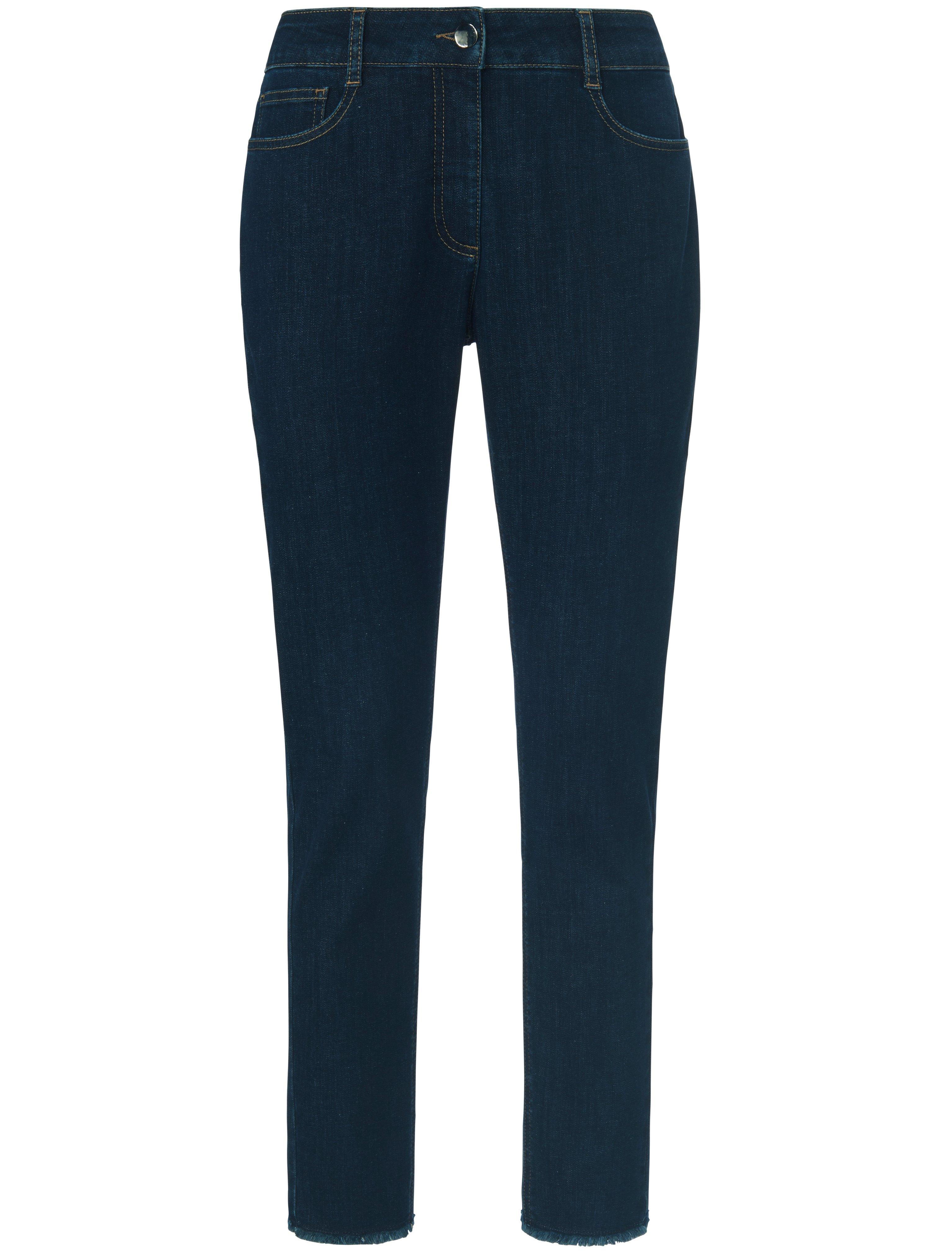 Jeans in smal 5-pocketsmodel Van MYBC blauw