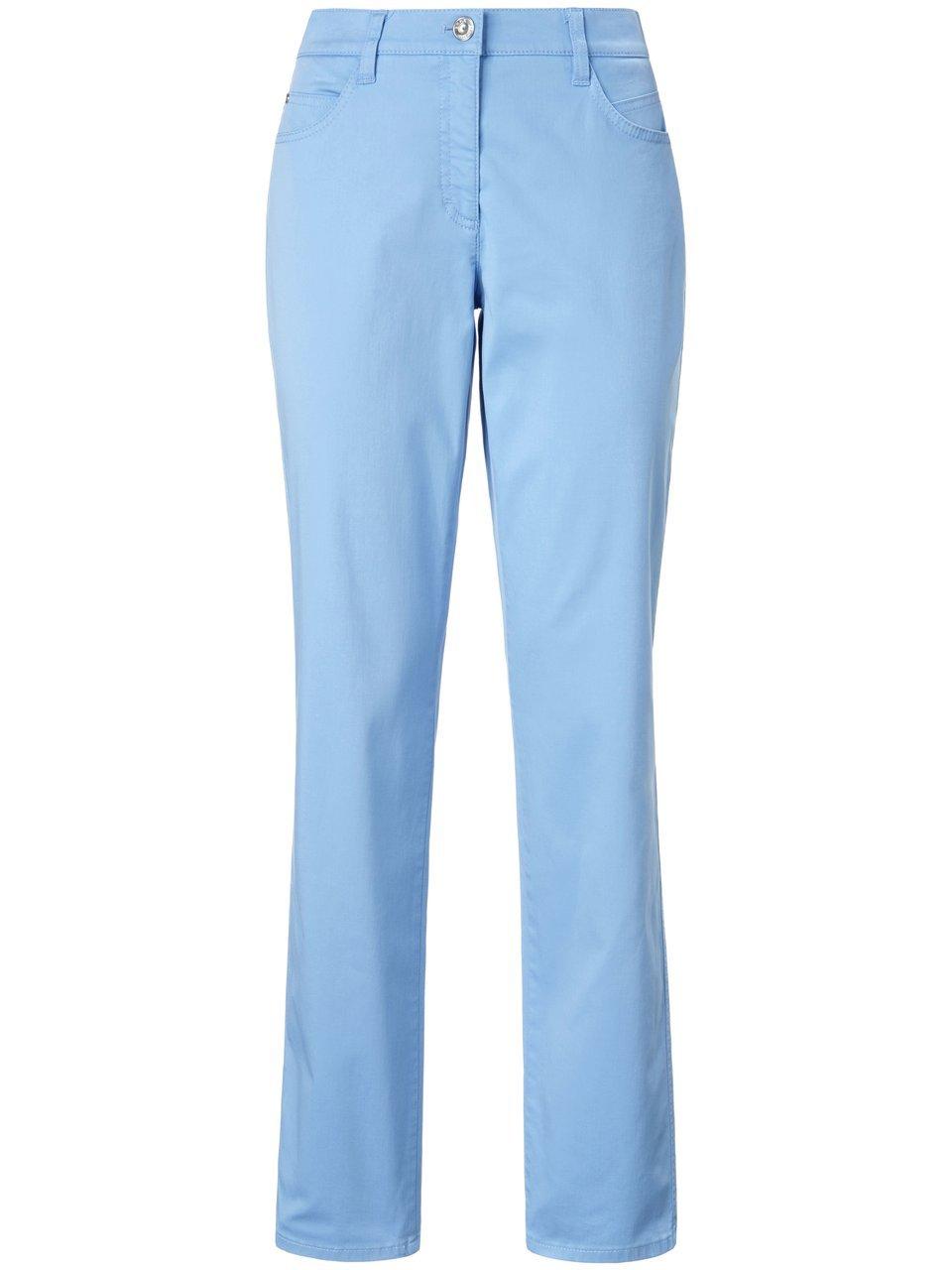 Feminine fit-broek model Nicola Pima Cotton Van Brax Feel Good blauw