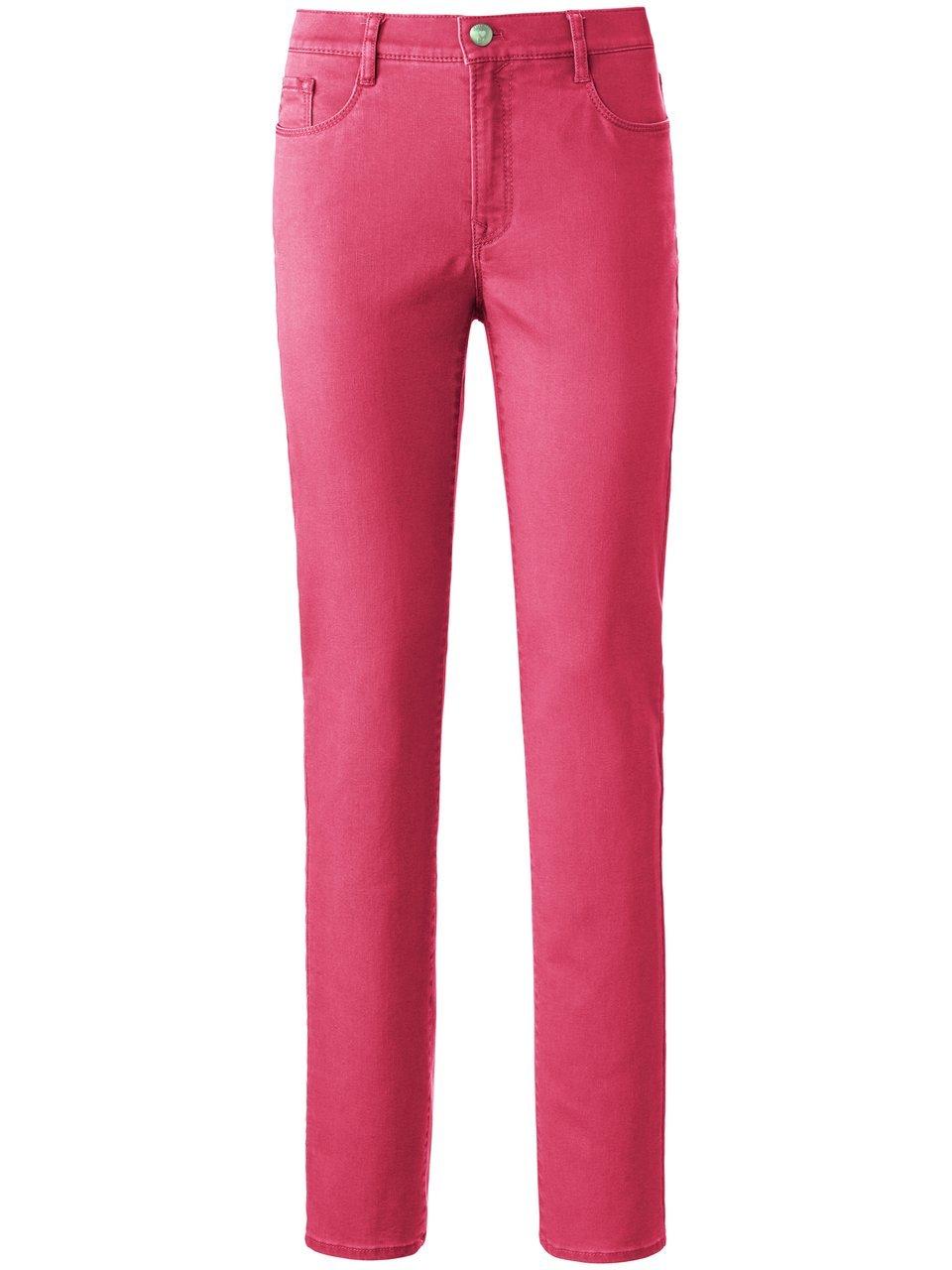 Feminine Fit-jeans model Nicola Van Brax Feel Good pink