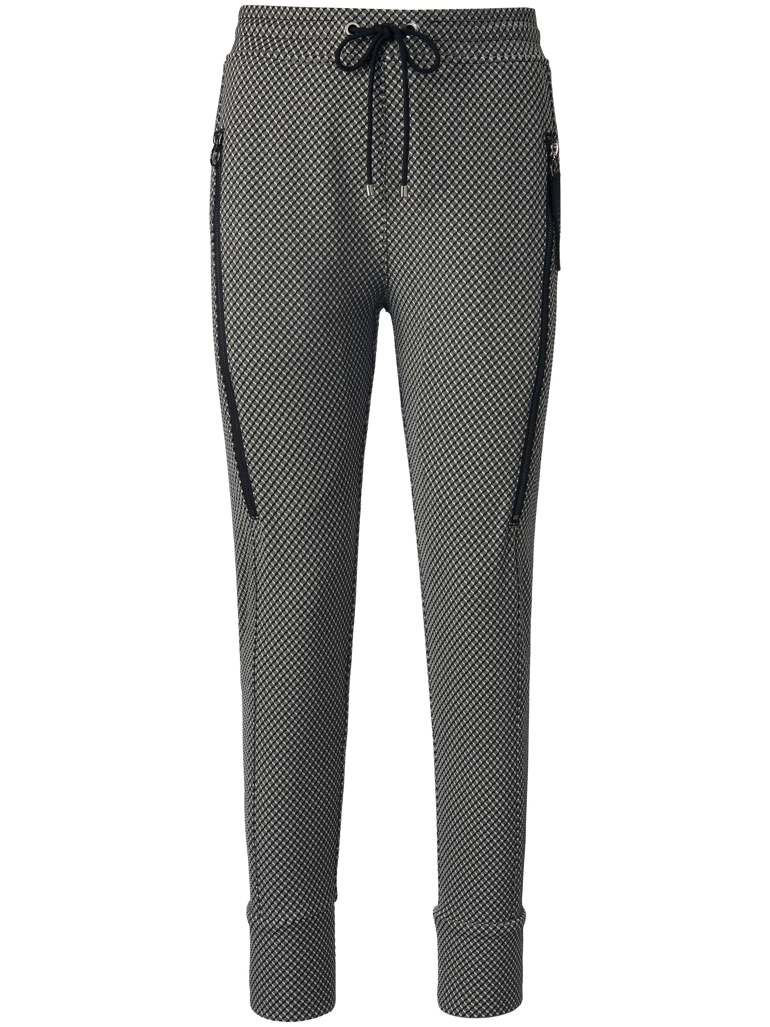 Le pantalon taille élastiquée modèle Future  Mac gris