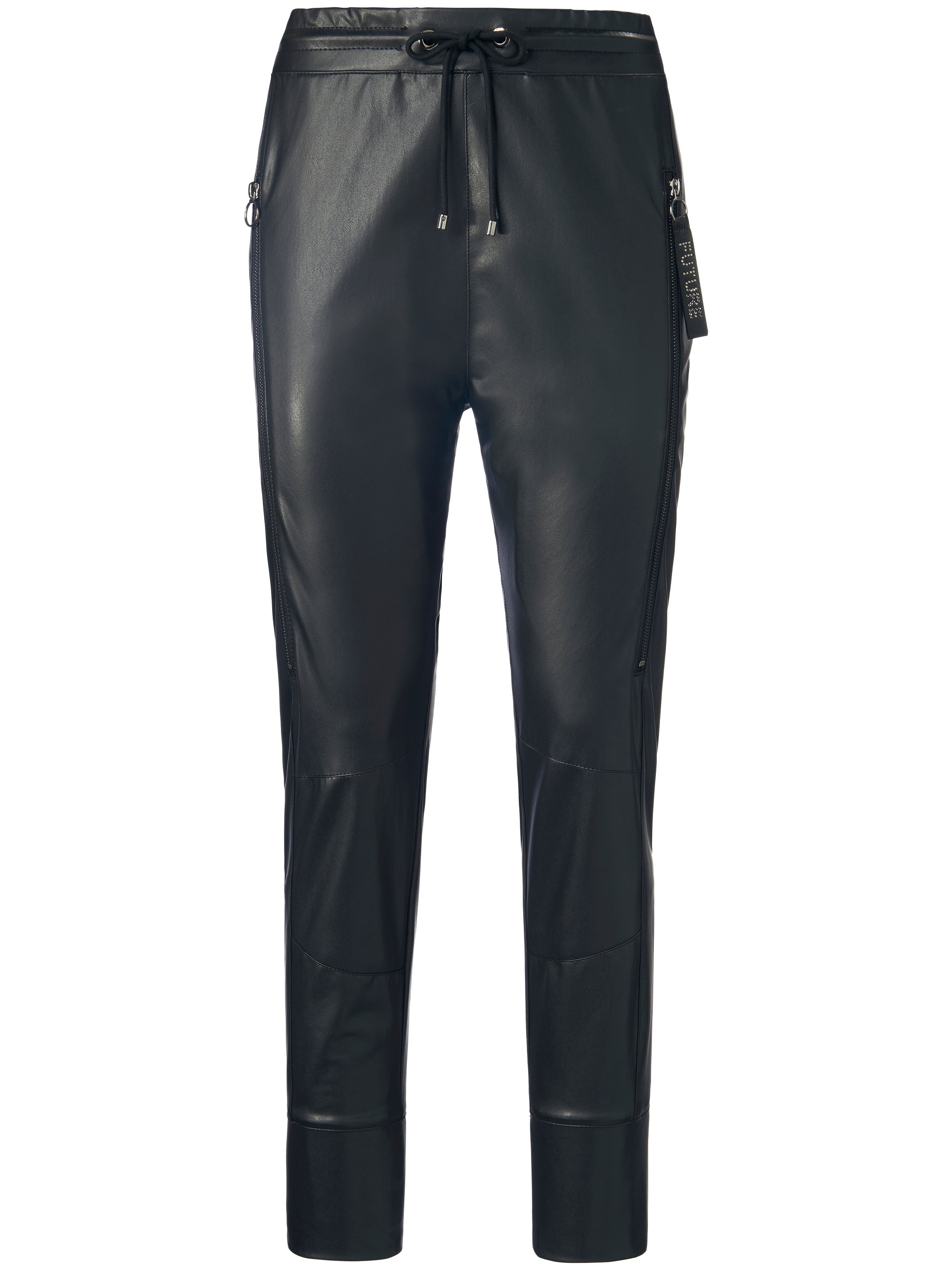 Le pantalon taille élastiquée modèle Future  Mac noir