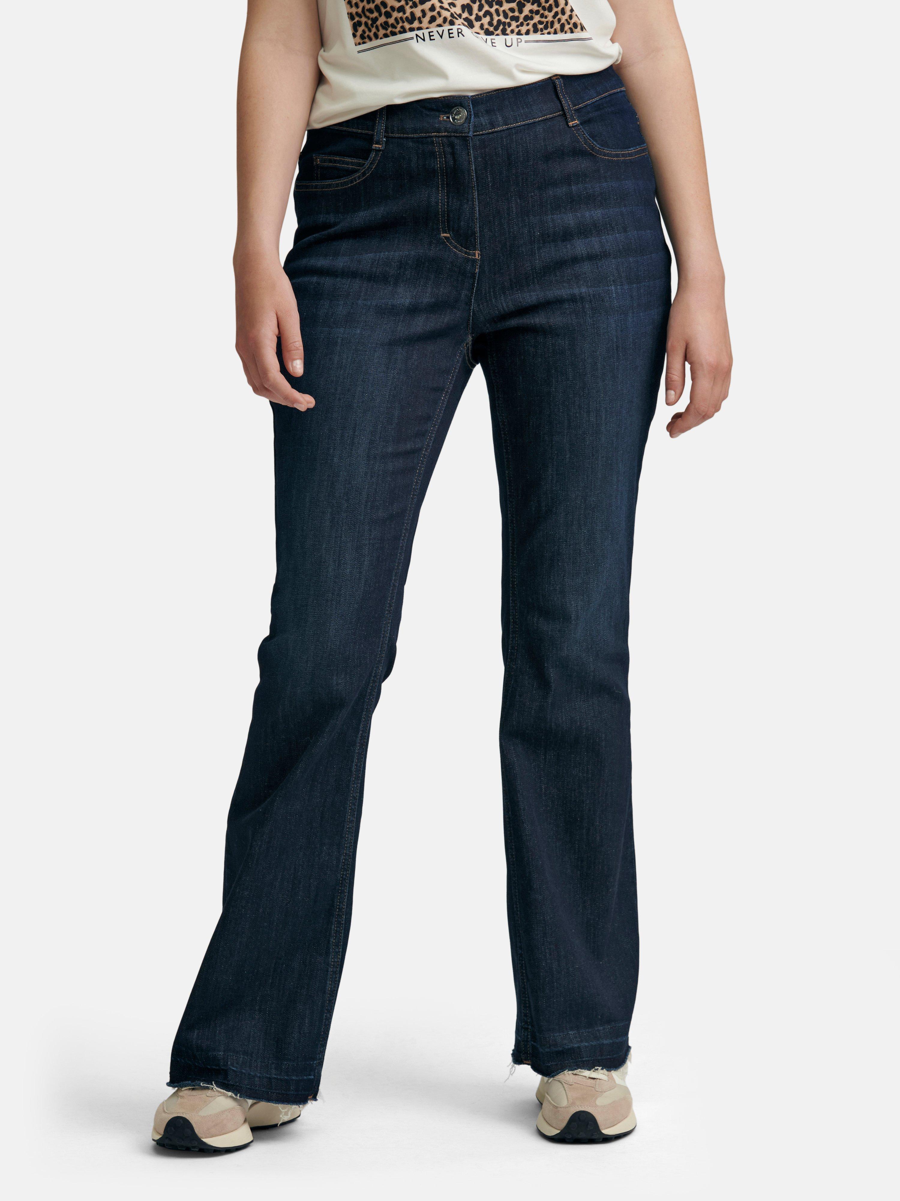 Grote Maten Dames Bootcut jeans | peterhahn.nl