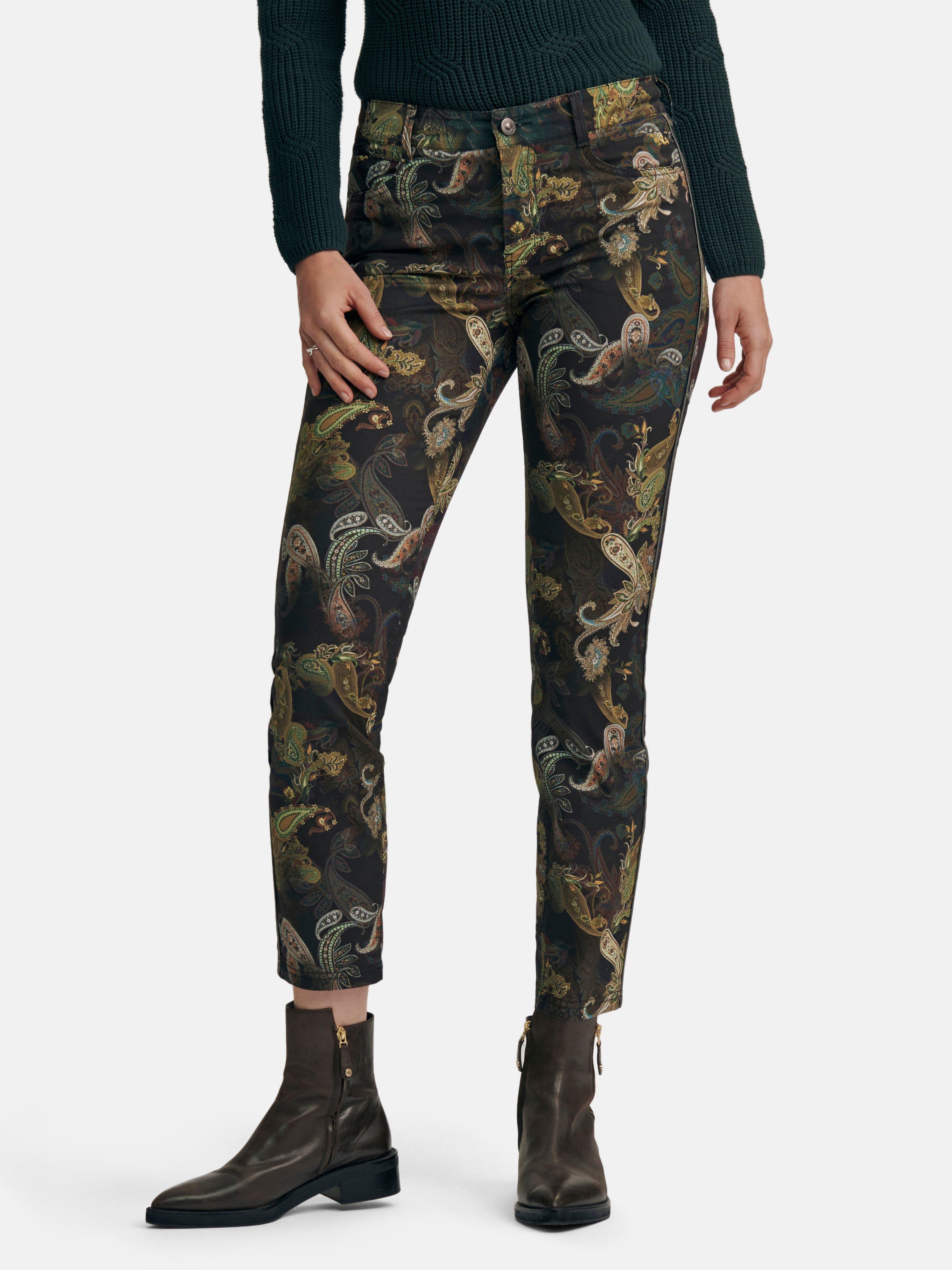gardeur - Slim fit-broek Vicky - multicolour