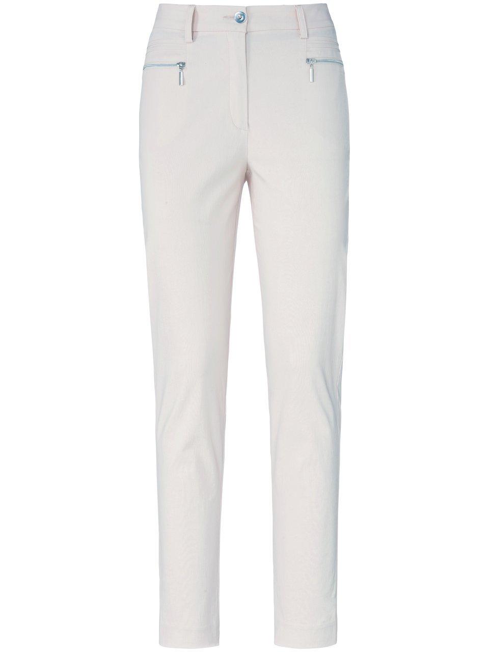 Broek elastische band achter Van mayfair by Peter Hahn beige