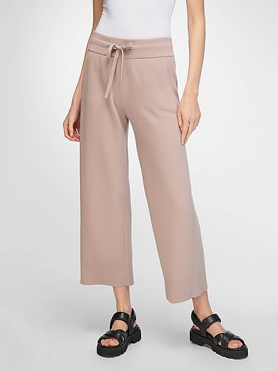 Windsor - Knitted culottes in 100% new milled wool