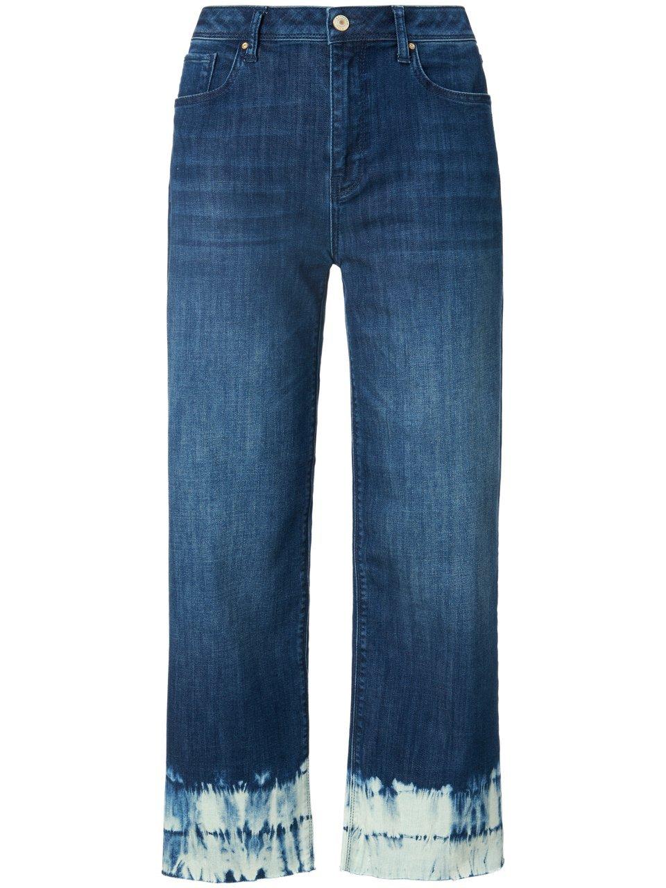RAFFAELLO ROSSI Wide leg-7/8-jeans model Kira Tie Dye Van  denim