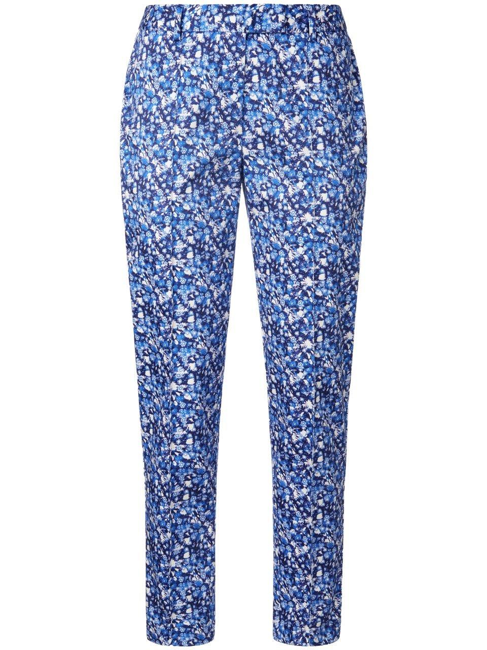 Enkellange broek print Van Uta Raasch blauw