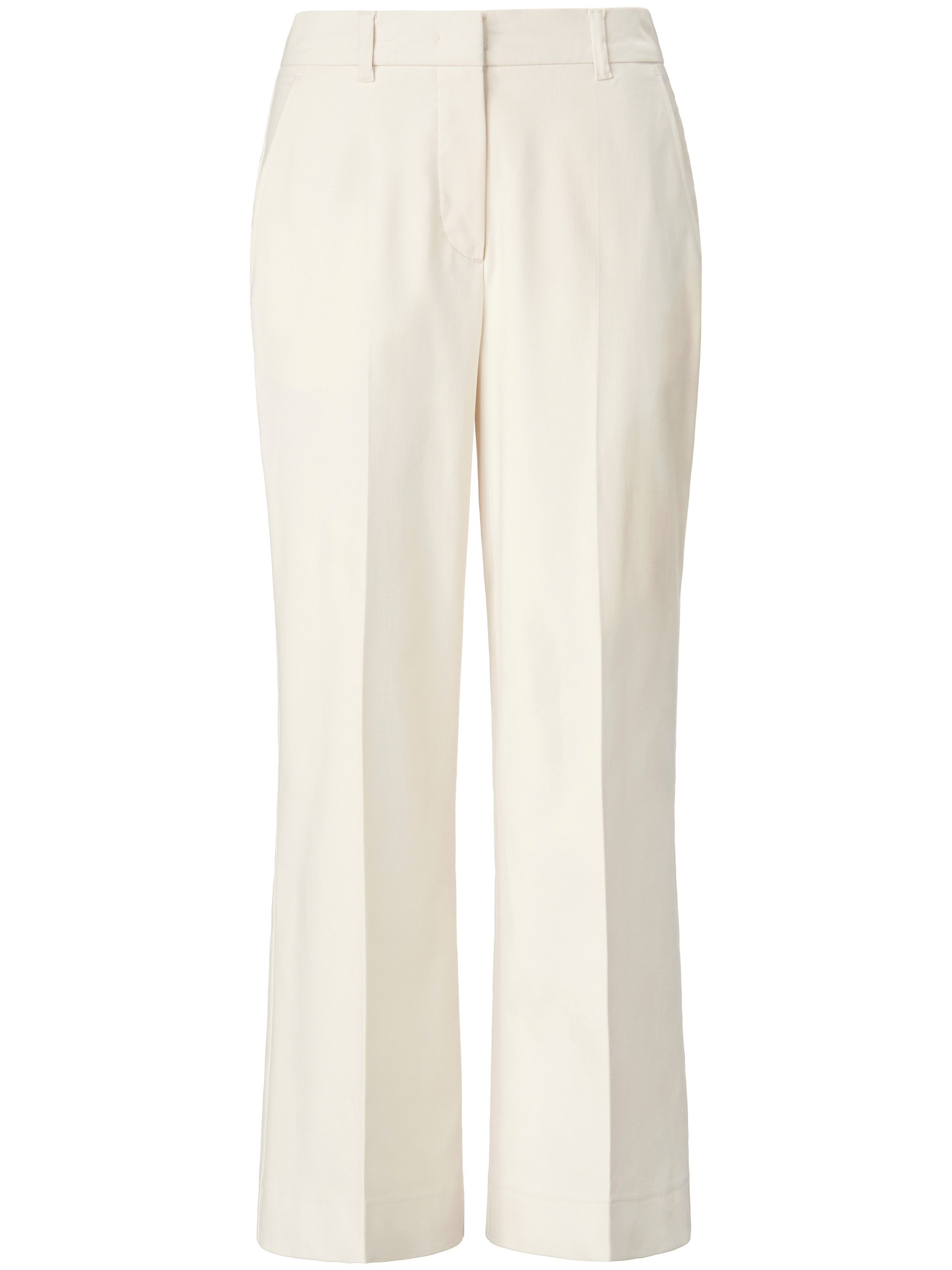 Le pantalon 7/8 coton stretch  St. Emile blanc taille 40