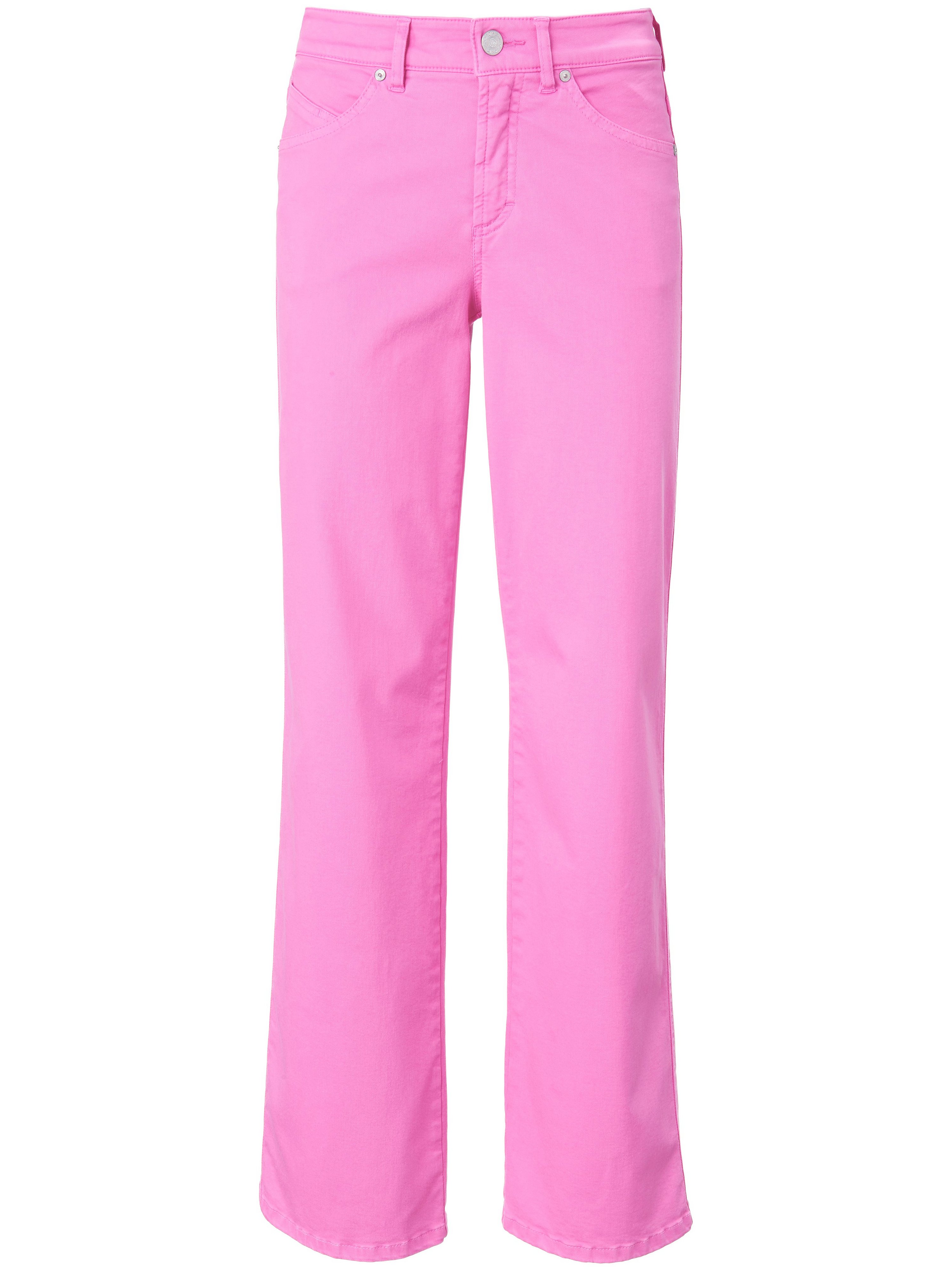 Wide Leg jeans elastische bandverwerking Van TONI pink