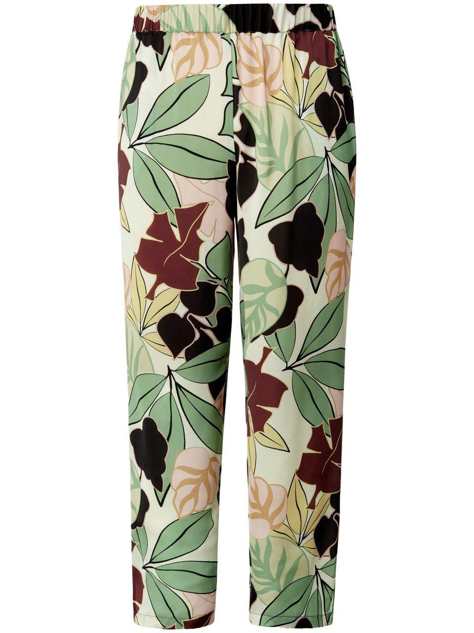 Enkellange broek elastische band Van Emilia Lay multicolour